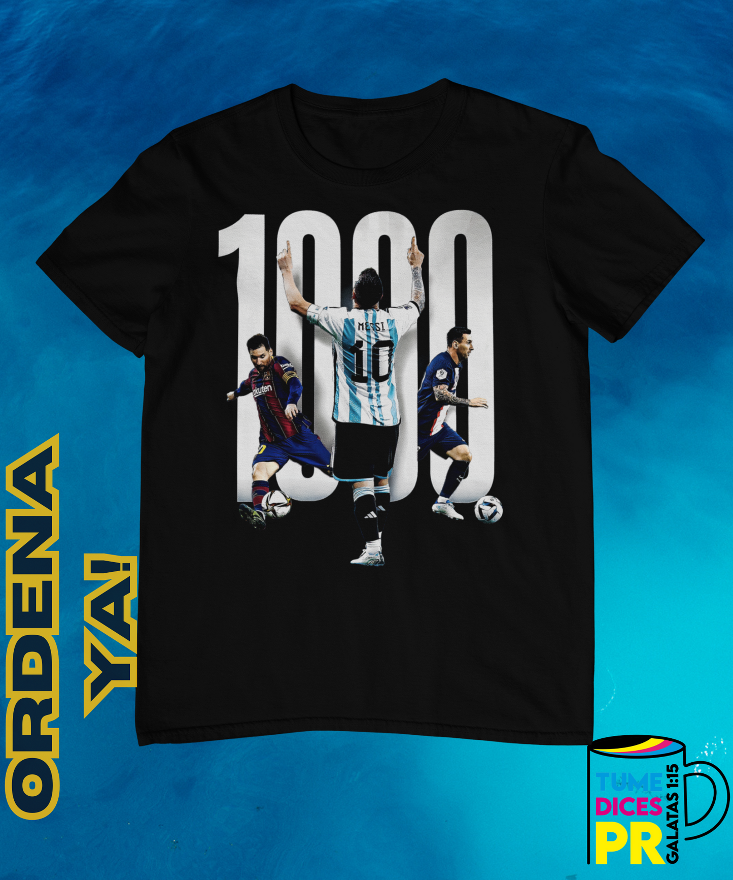 Camiseta semitono FÚTBOL 1