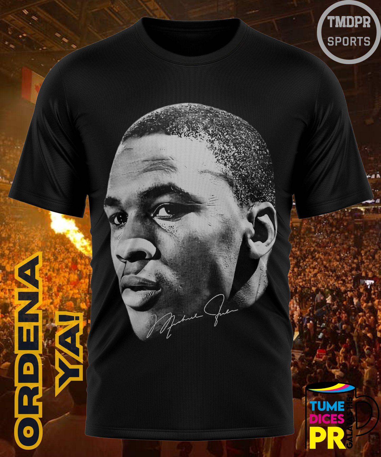 Camiseta semitono NBA MICHAEL JORDAN