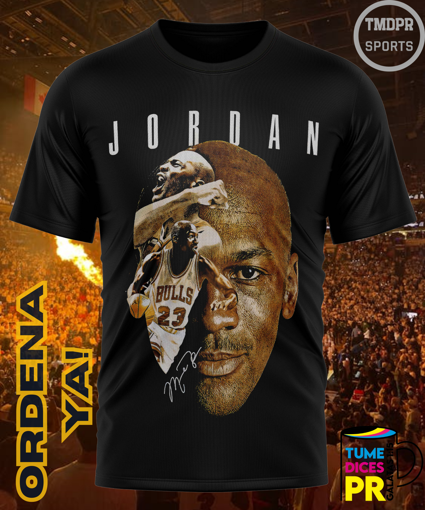 Camiseta semitono NBA MICHAEL JORDAN