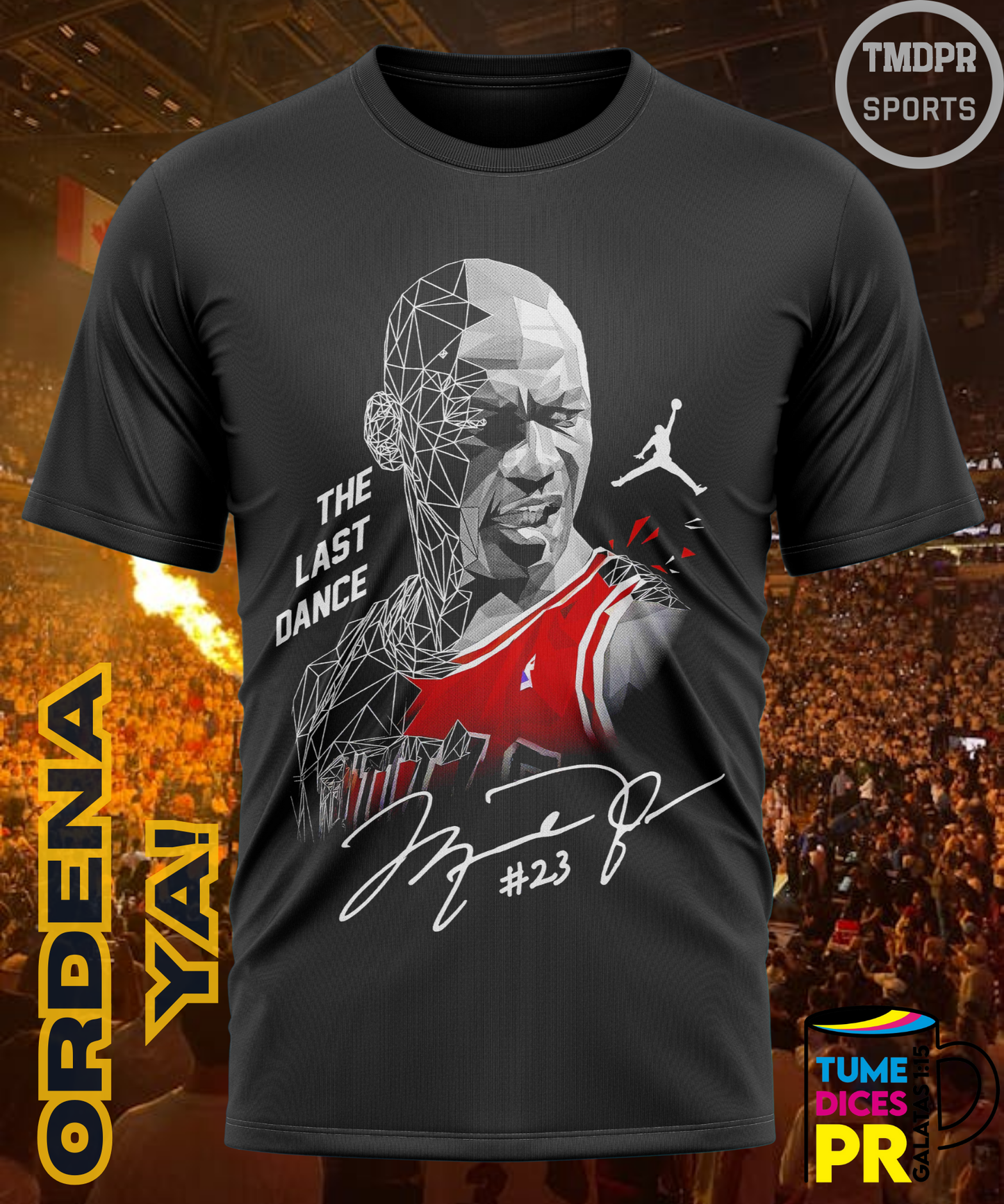 Camiseta semitono NBA MICHAEL JORDAN