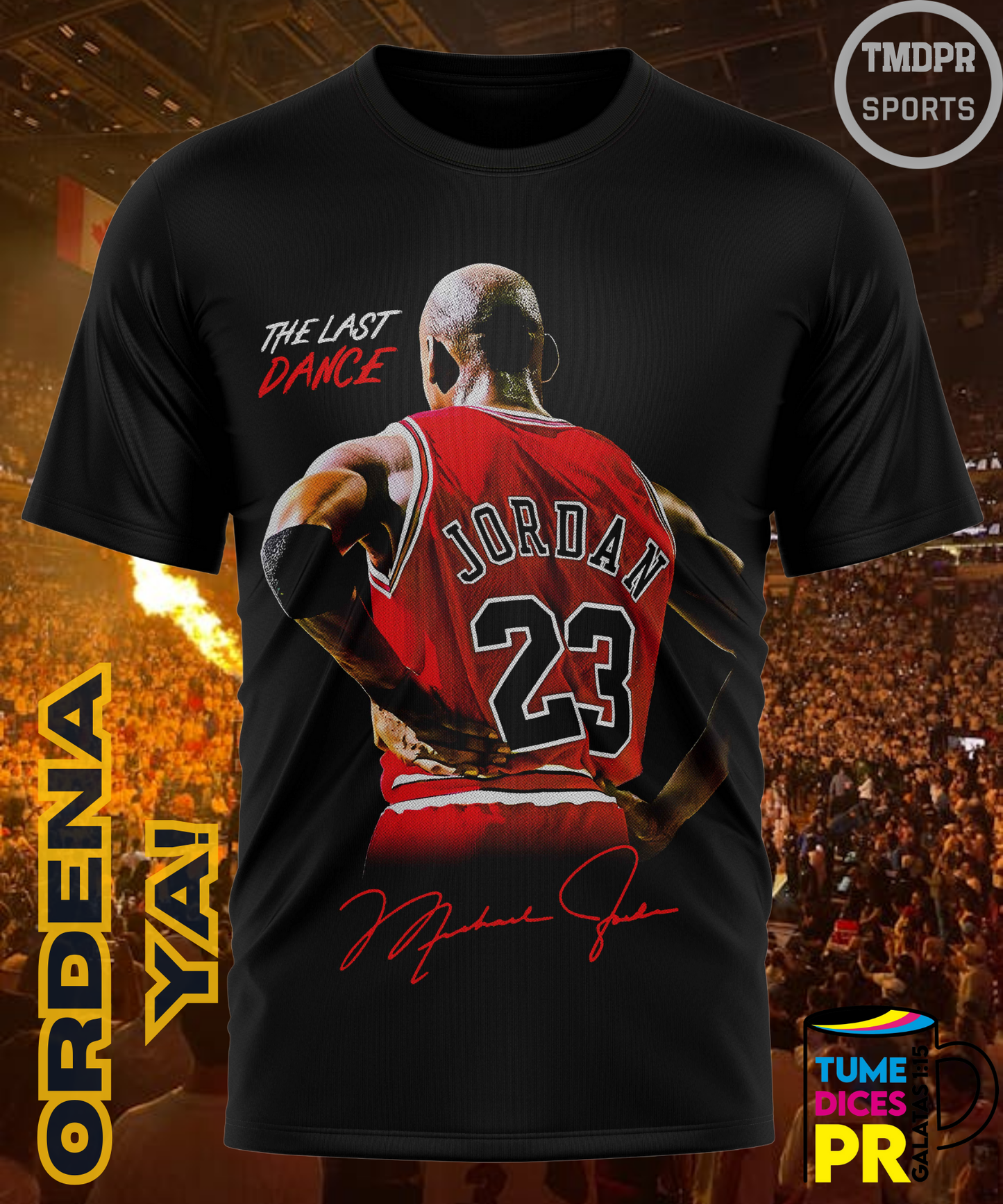Camiseta semitono NBA MICHAEL JORDAN