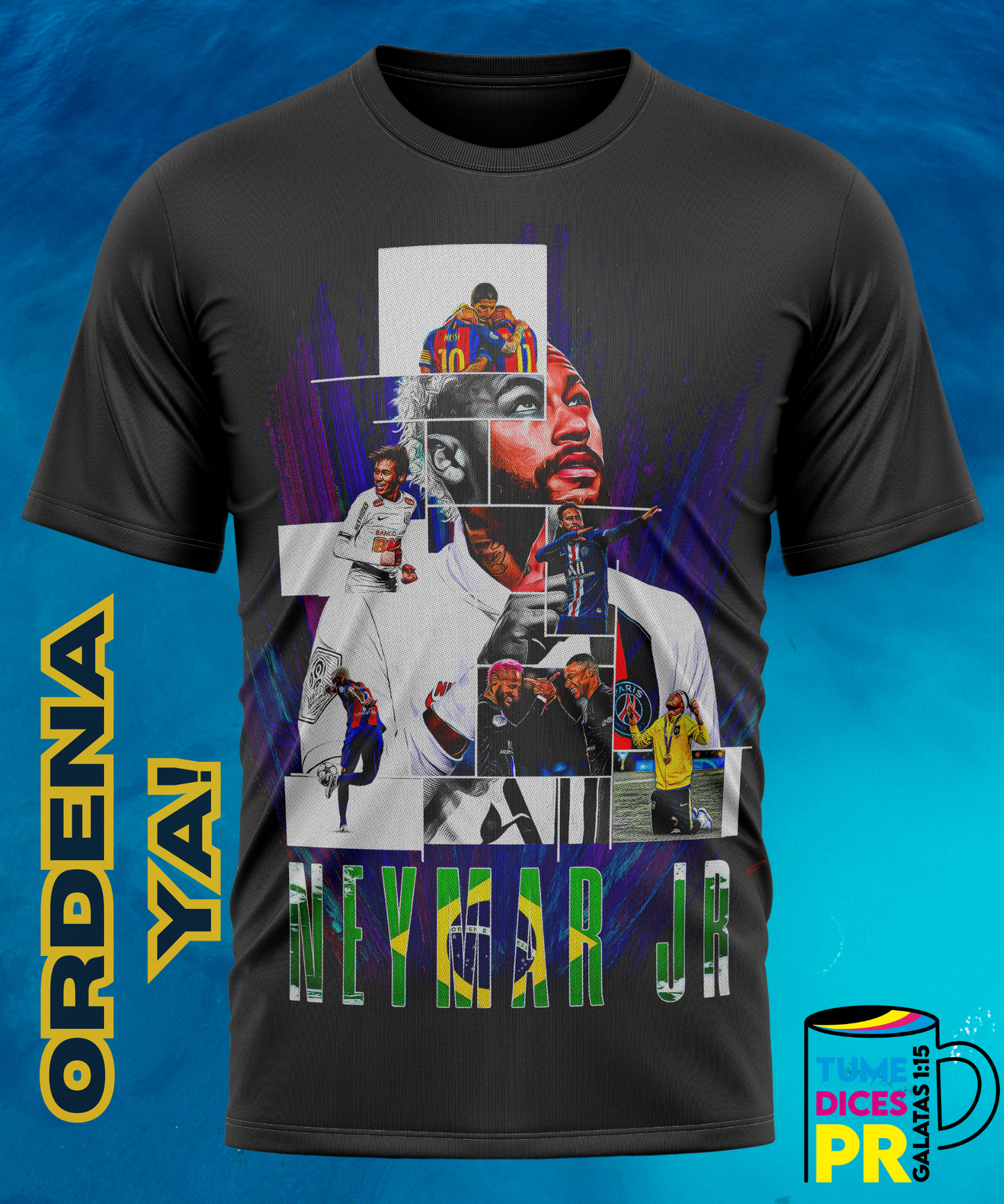 Camiseta semitono FÚTBOL 1