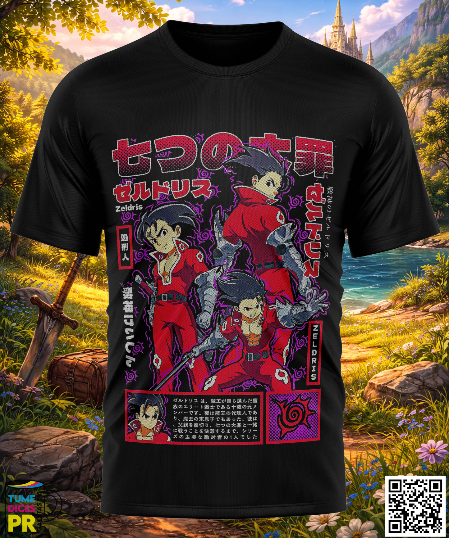 NANATSU NO TAIZAI Camisetas