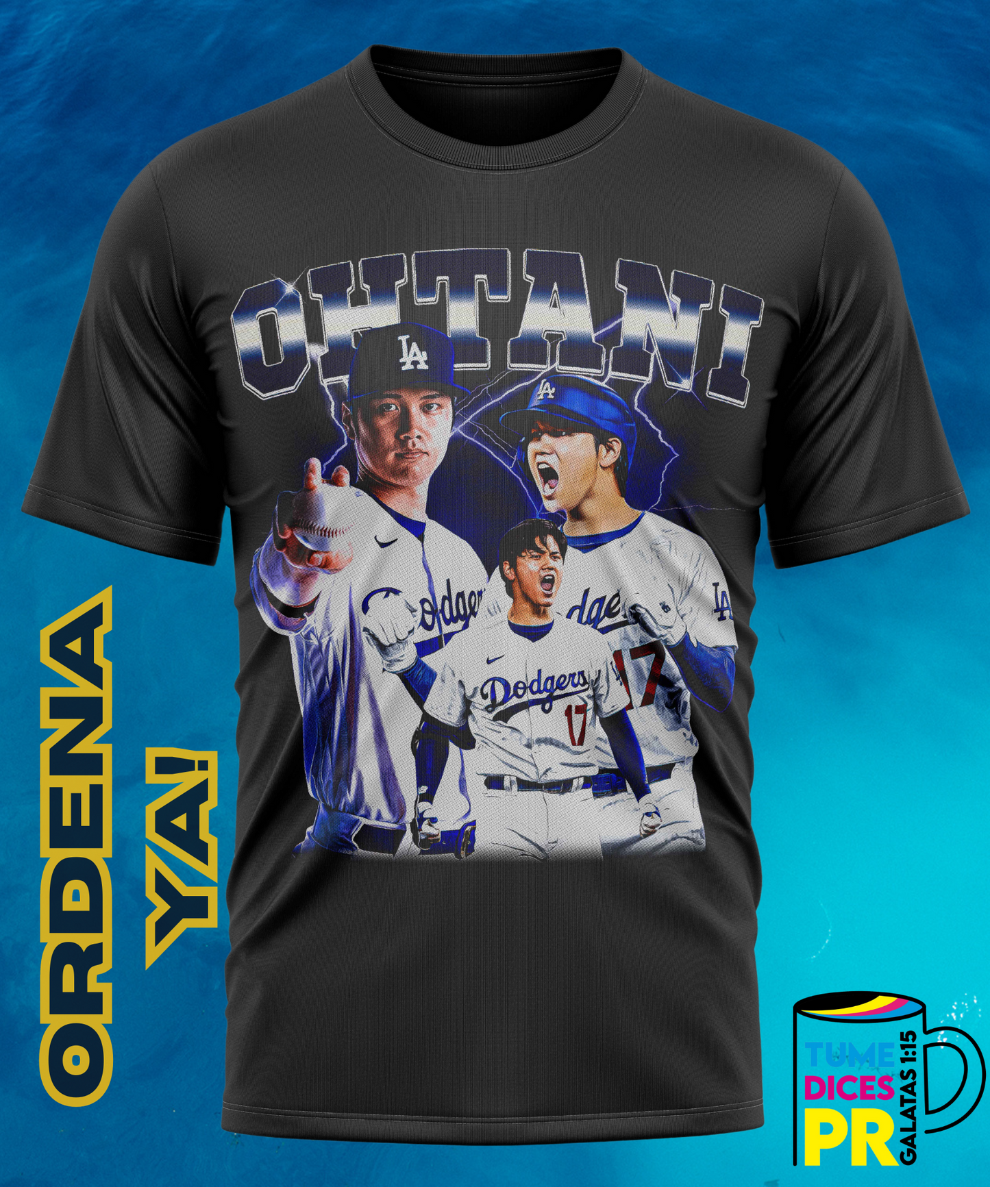 Camiseta semitono BASEBALL