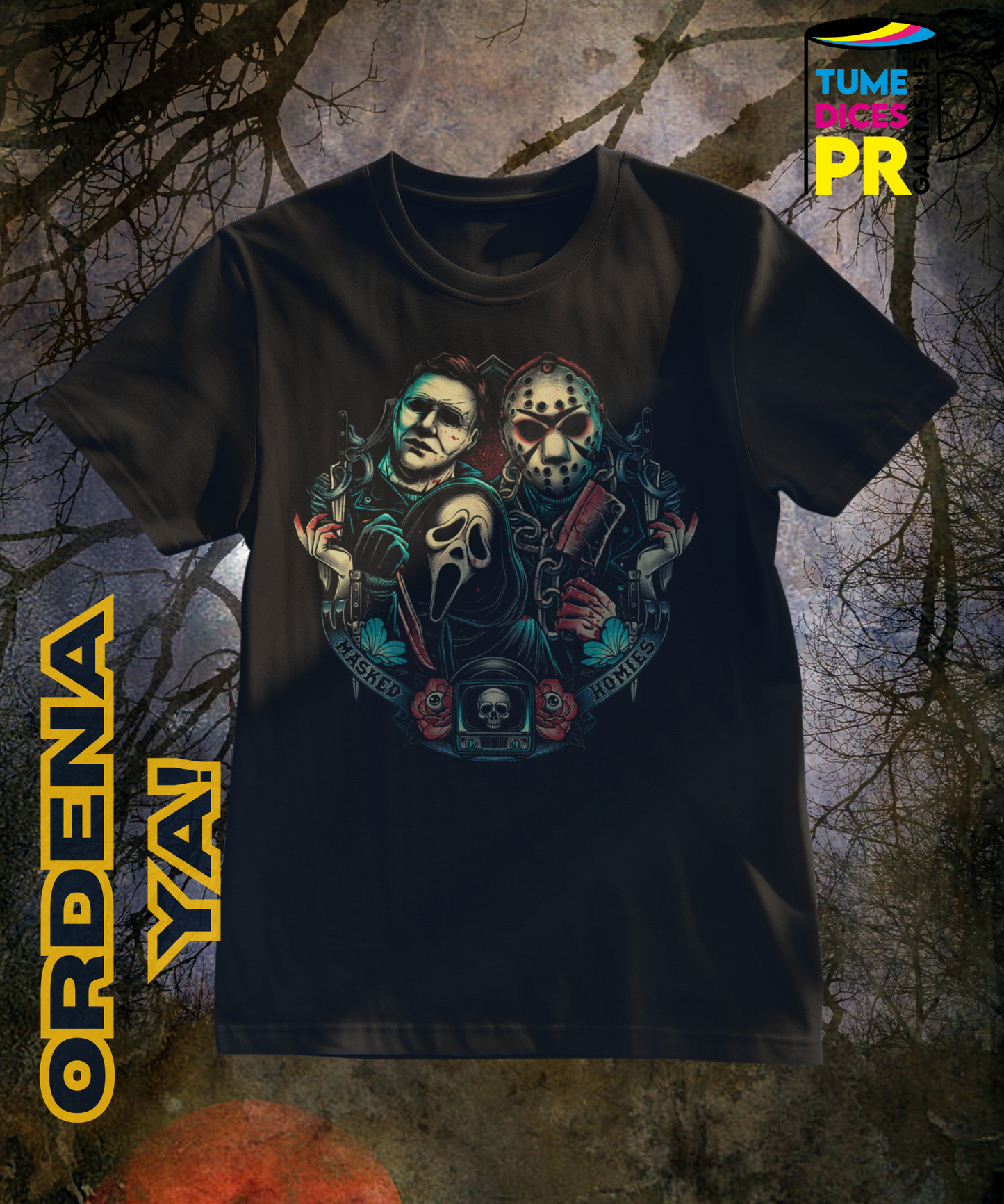 Camiseta PELICULAS HALLOWEEN 2