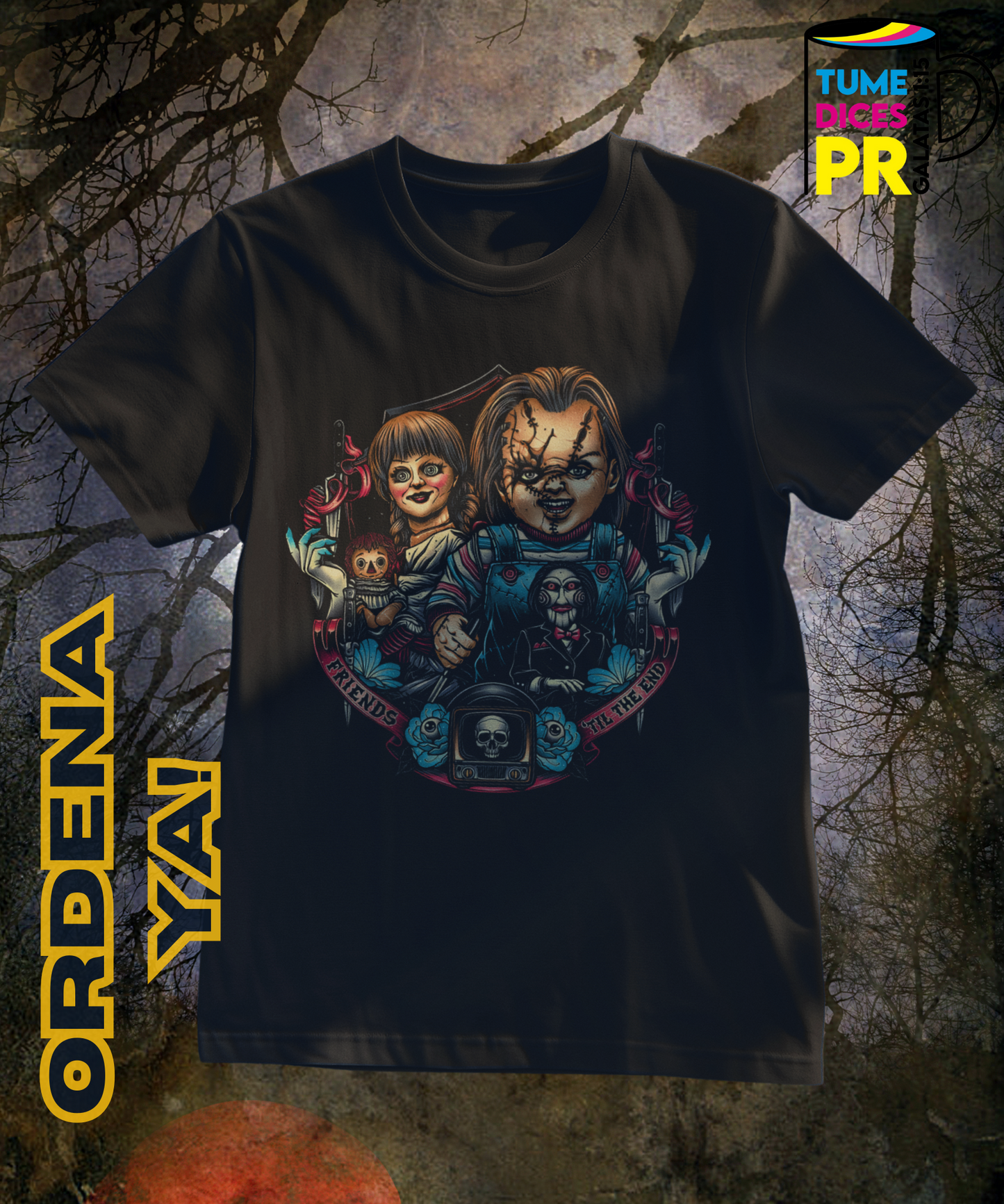 Camiseta PELICULAS HALLOWEEN 2