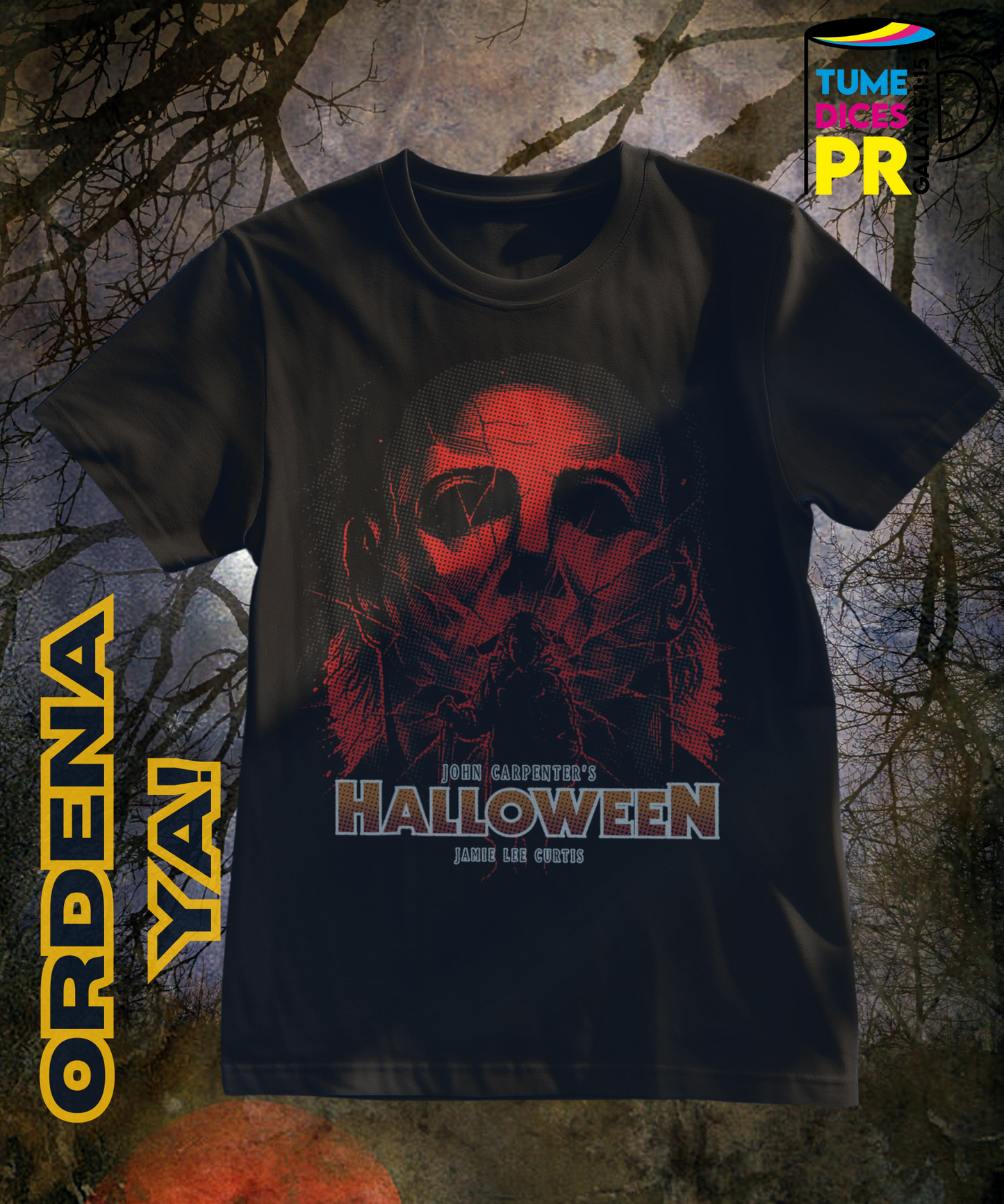 Camiseta PELICULAS HALLOWEEN