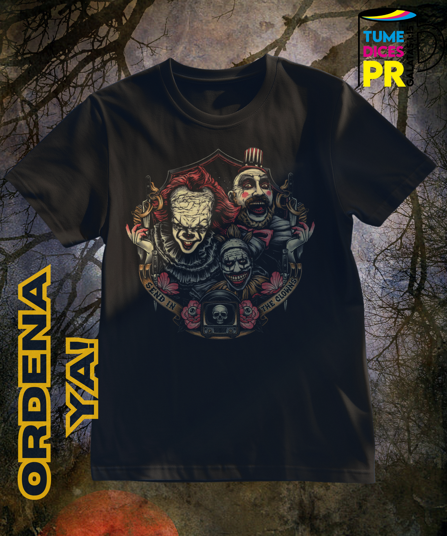 Camiseta PELICULAS HALLOWEEN