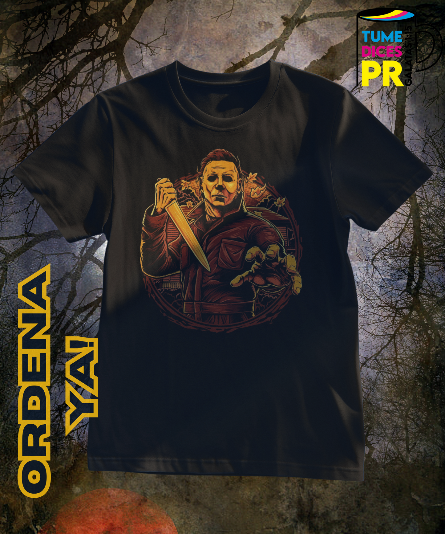 Camiseta PELICULAS HALLOWEEN