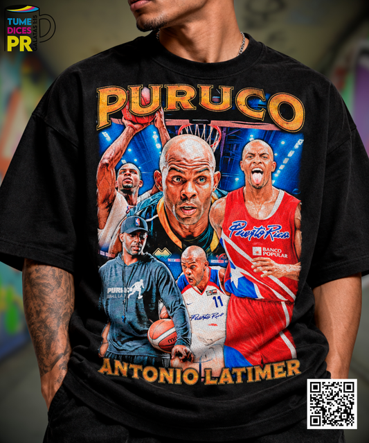 BALONCESTO PR PURUCO LATIMER Camisetas