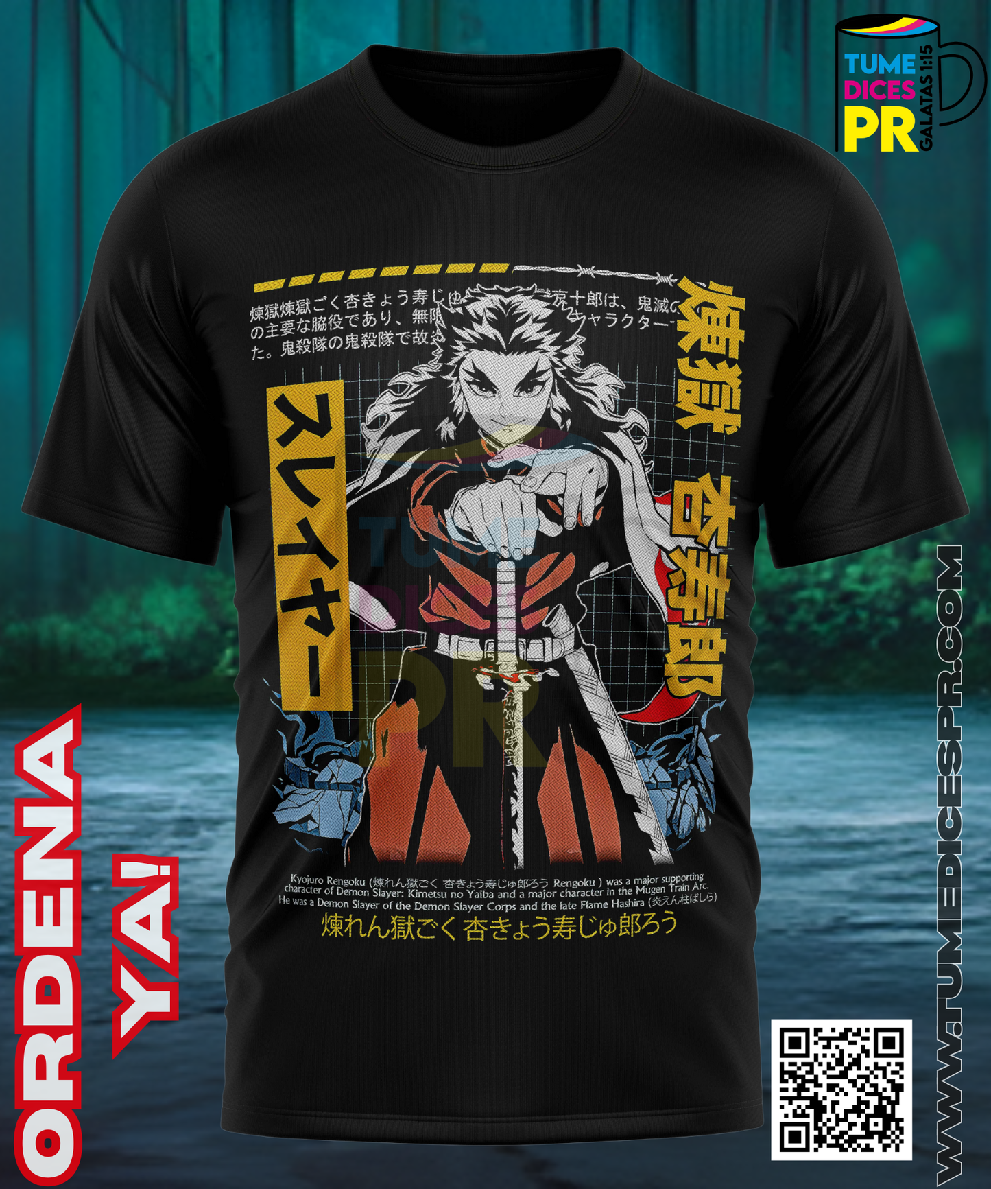 Camiseta Demon Slayer 2