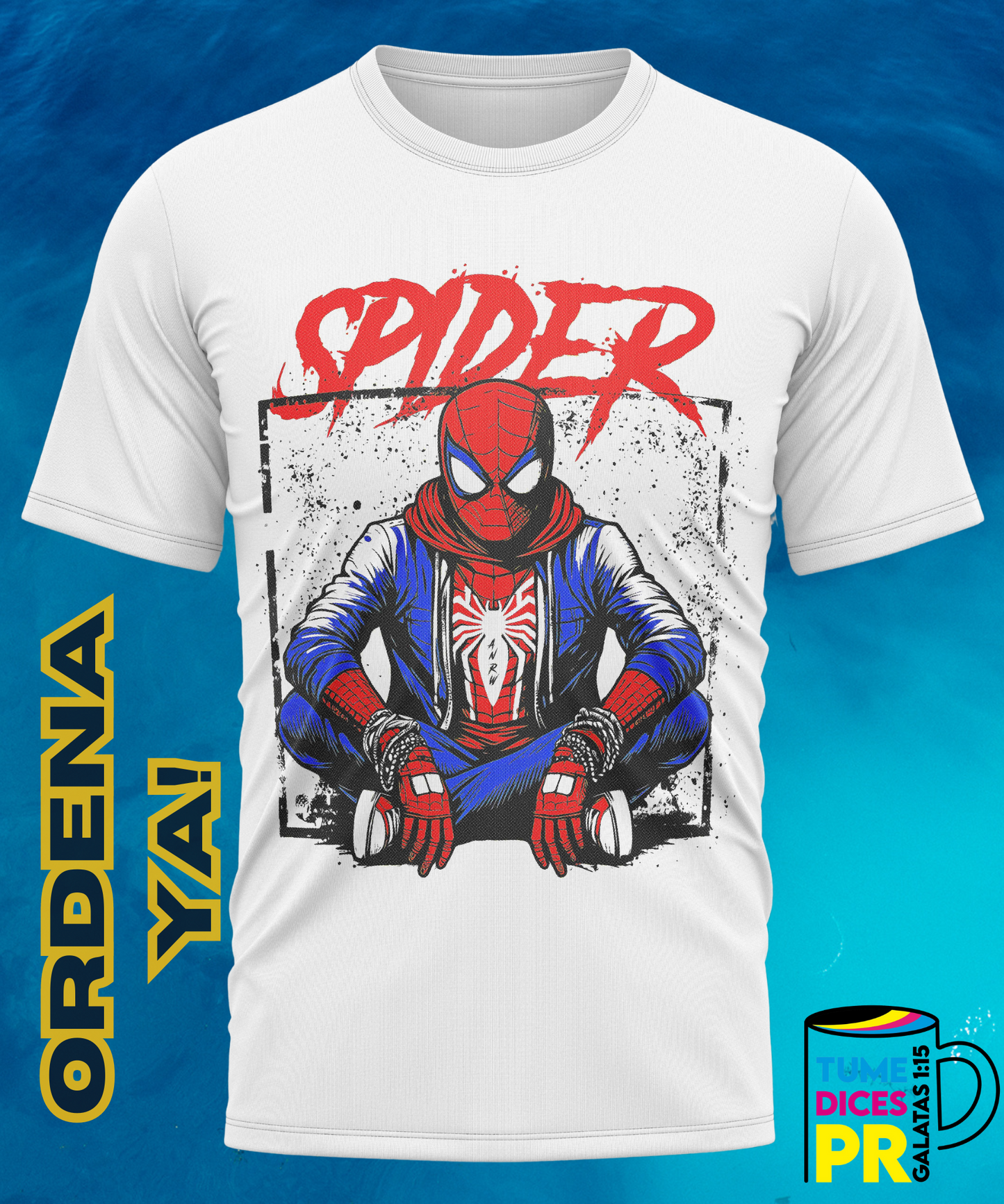 Camiseta semitono SPIDER-MAN