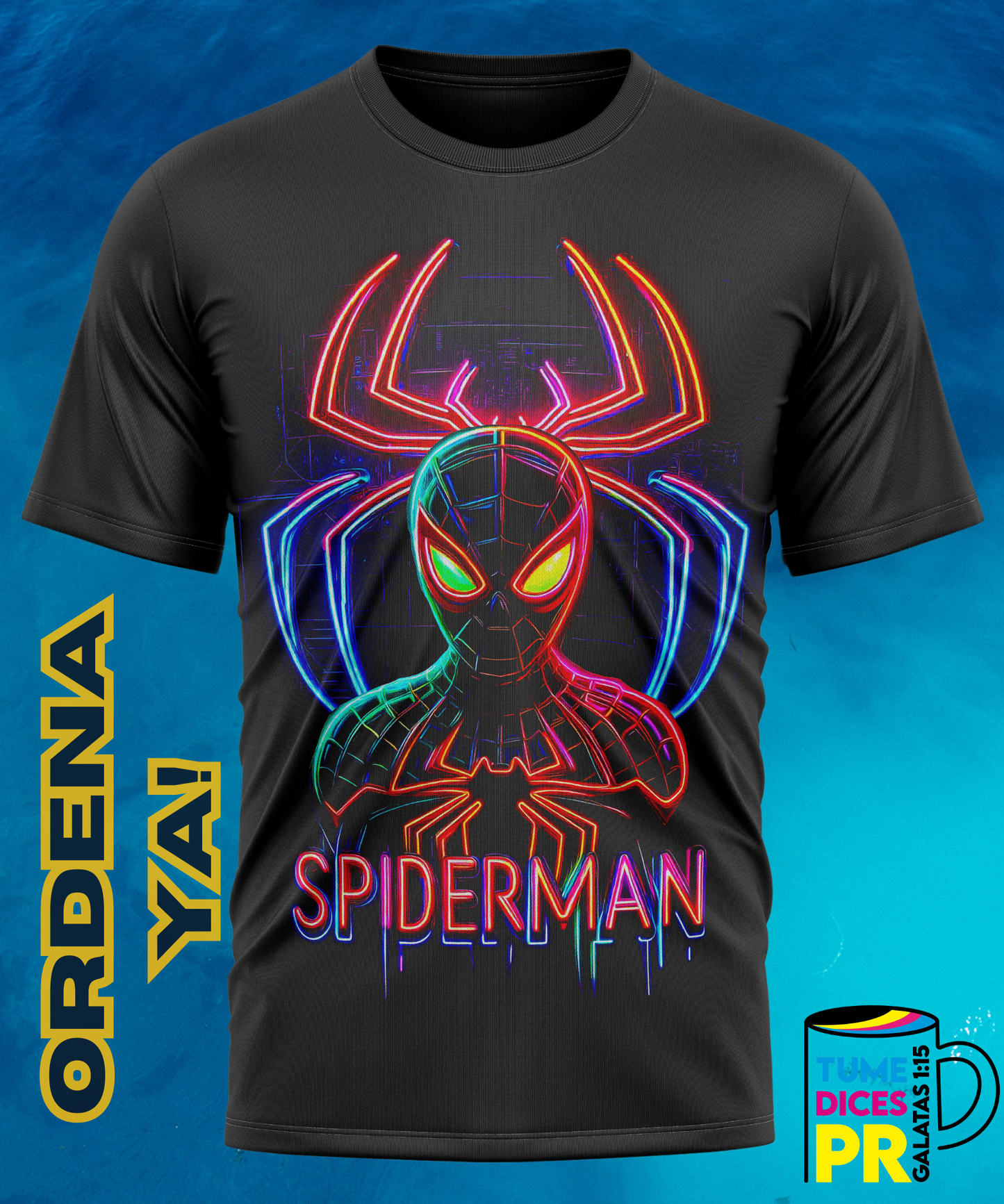 Camiseta semitono SPIDER-MAN