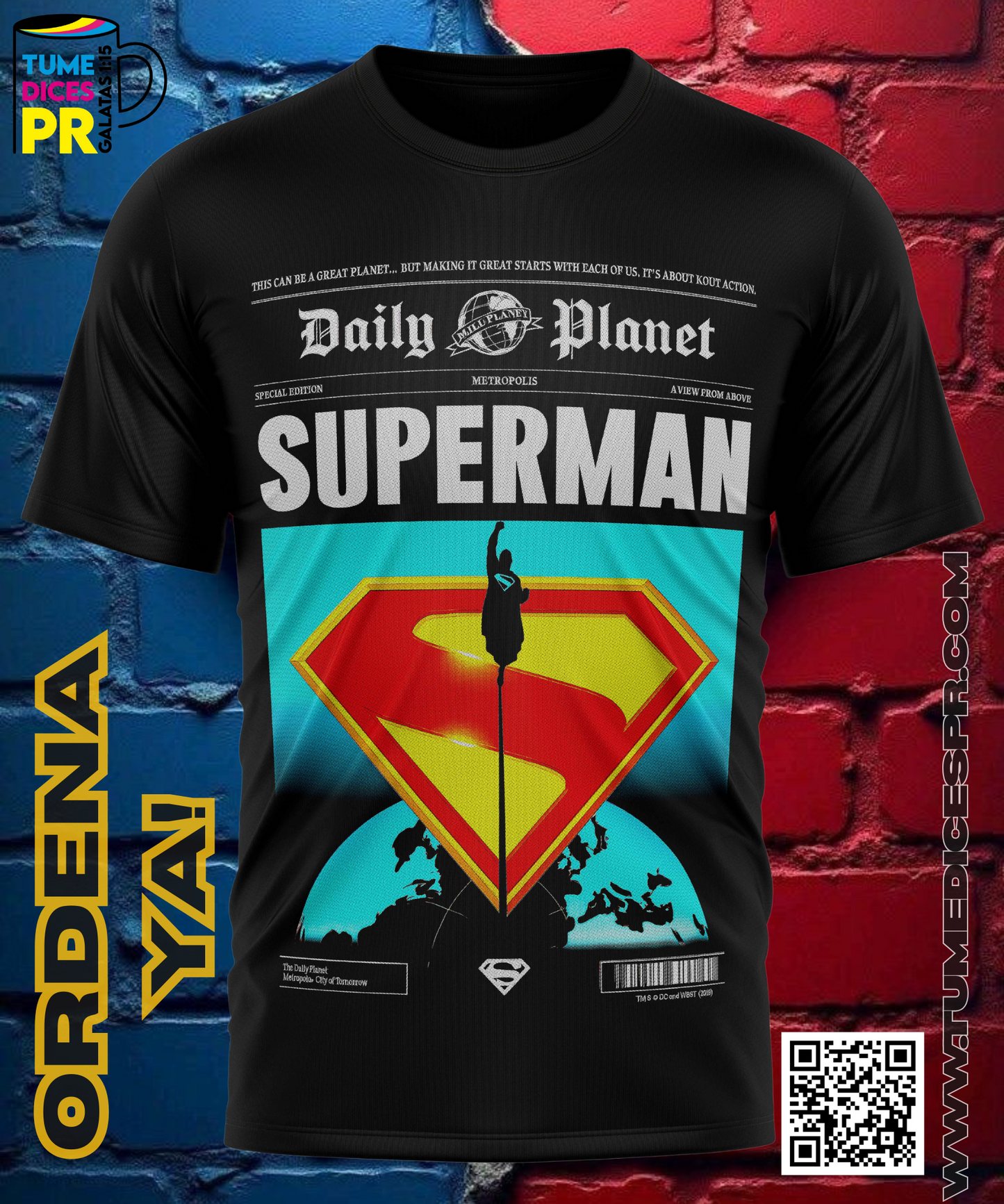 Camiseta SUPERMAN