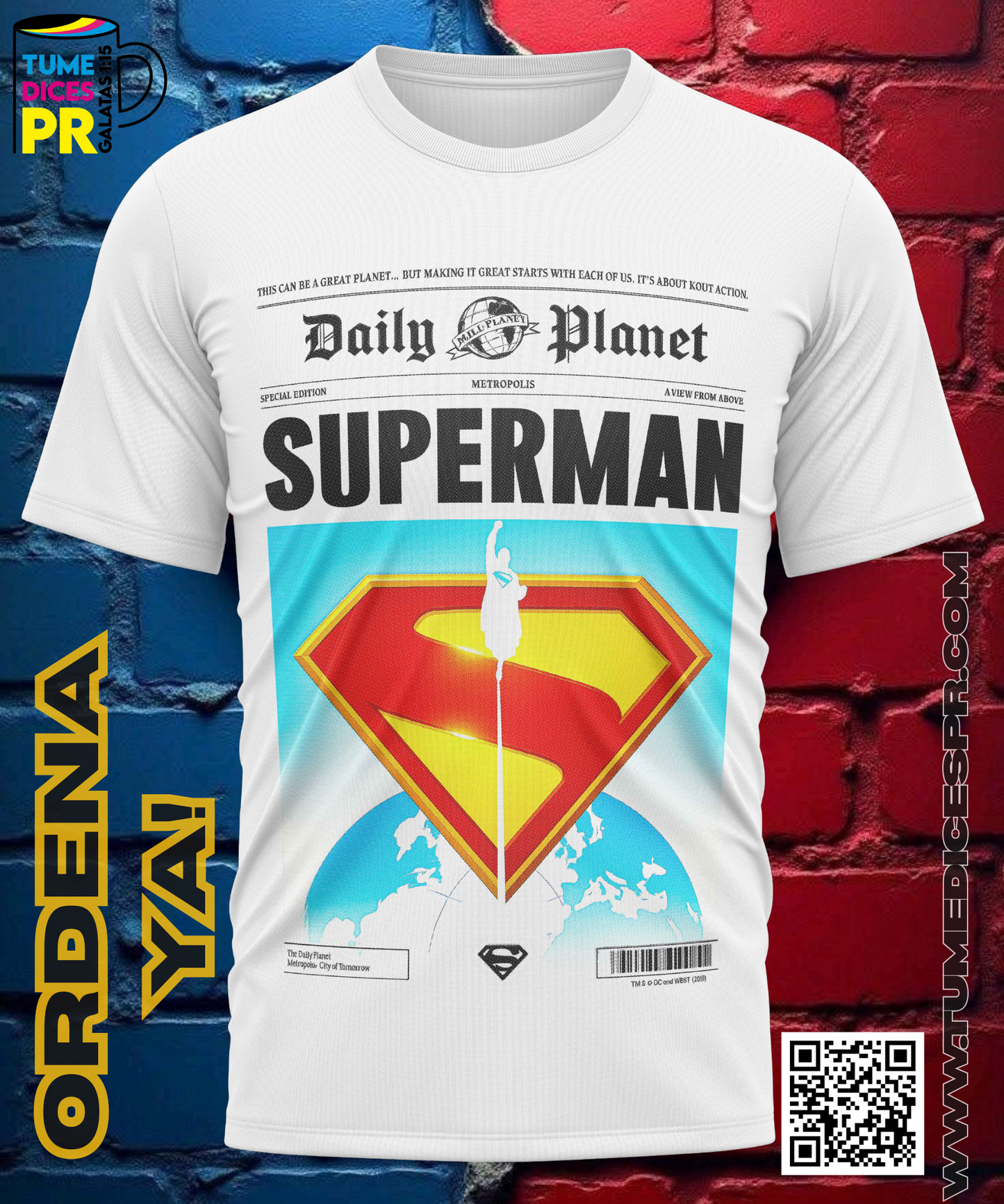 Camiseta SUPERMAN