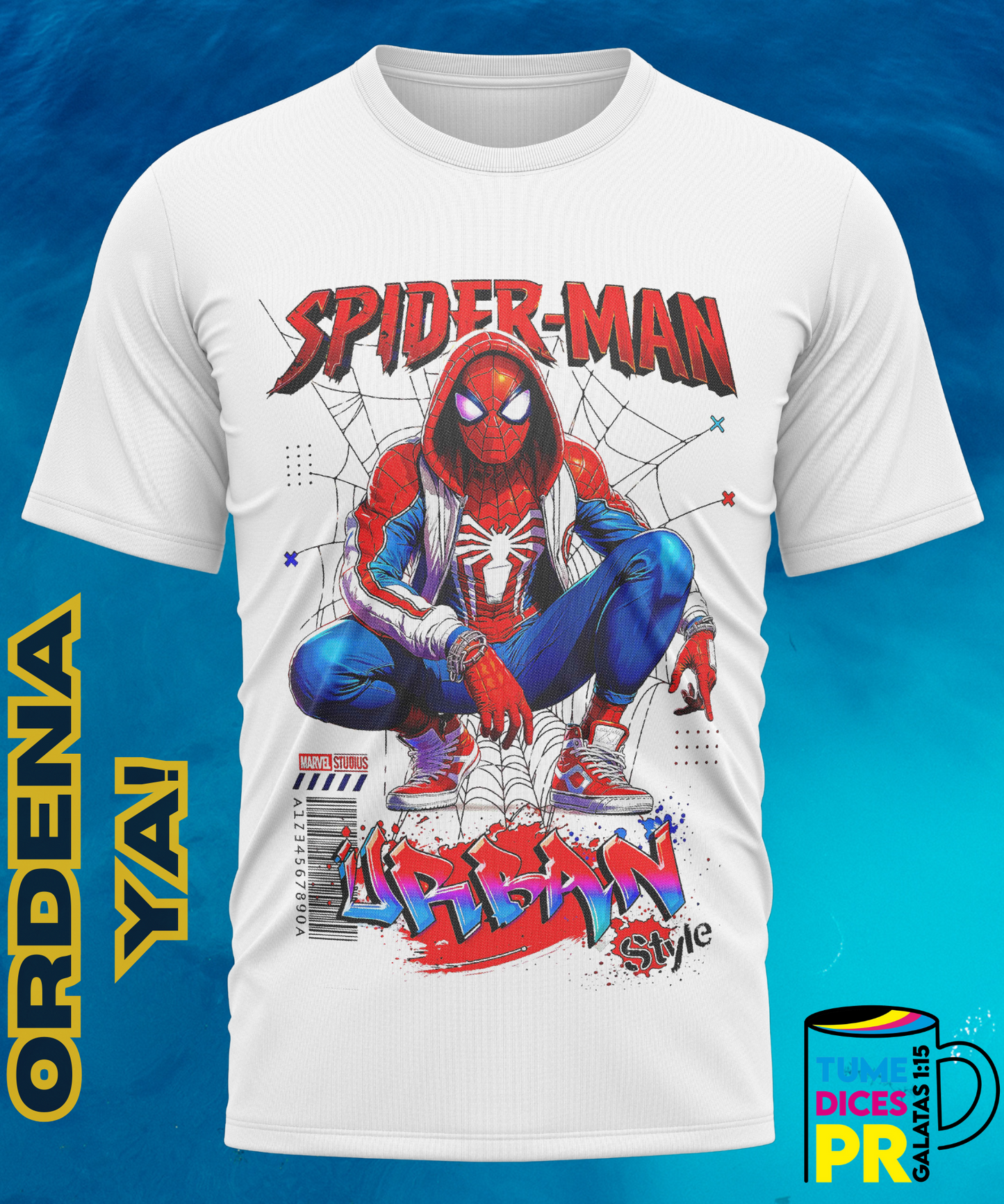 Camiseta semitono SPIDER-MAN