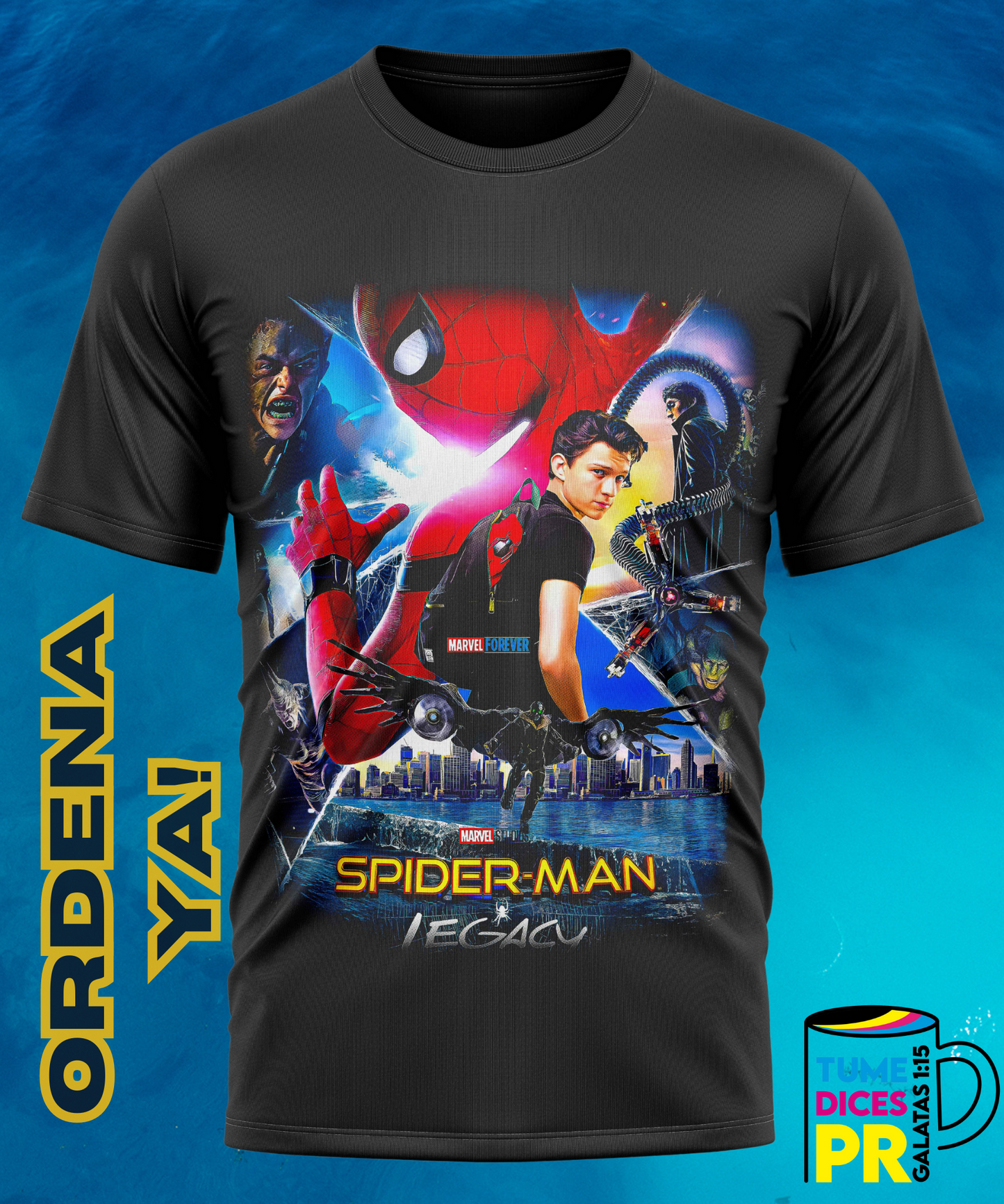 Camiseta semitono SPIDER-MAN