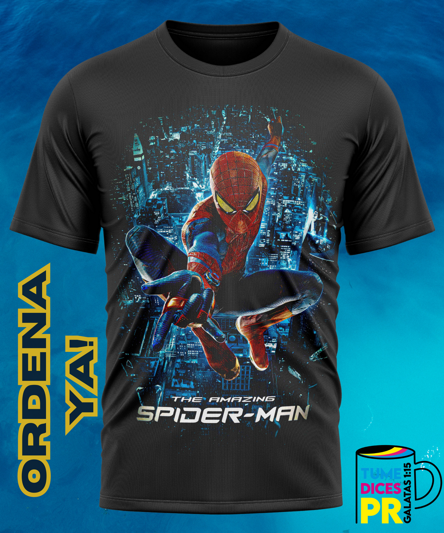 Camiseta semitono SPIDER-MAN