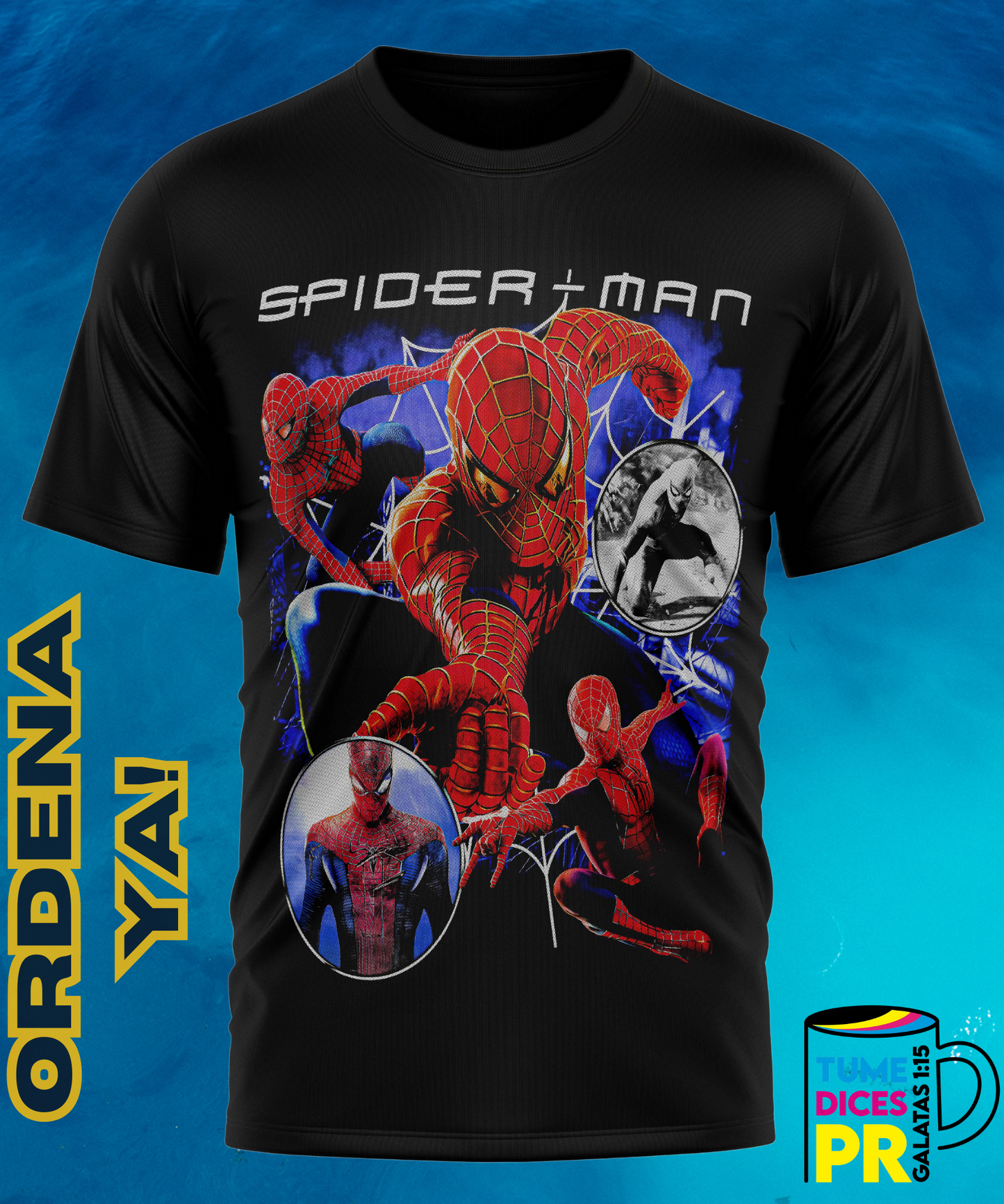 Camiseta semitono SPIDER-MAN 2