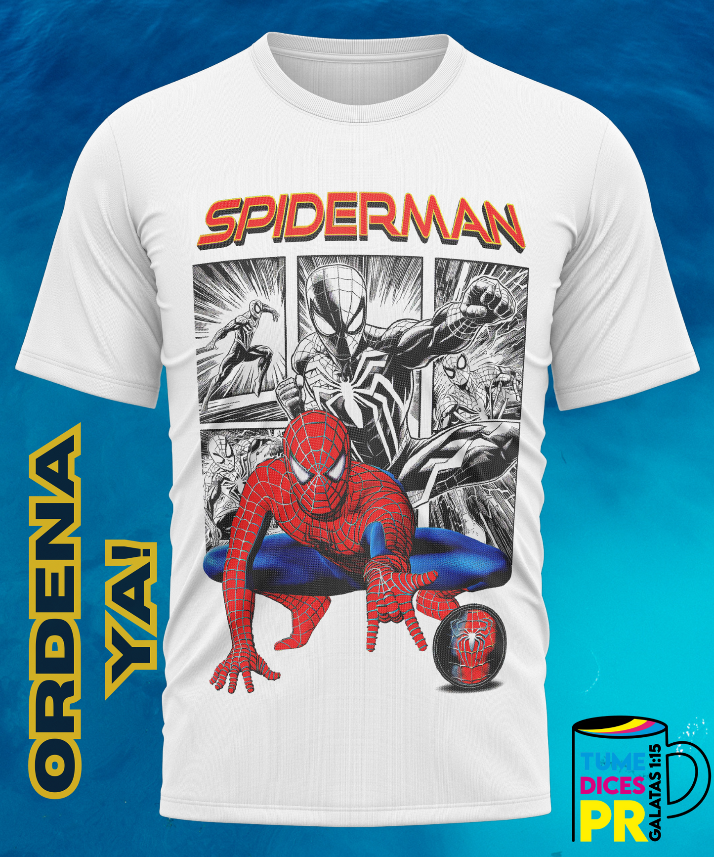 Camiseta semitono SPIDER-MAN 2