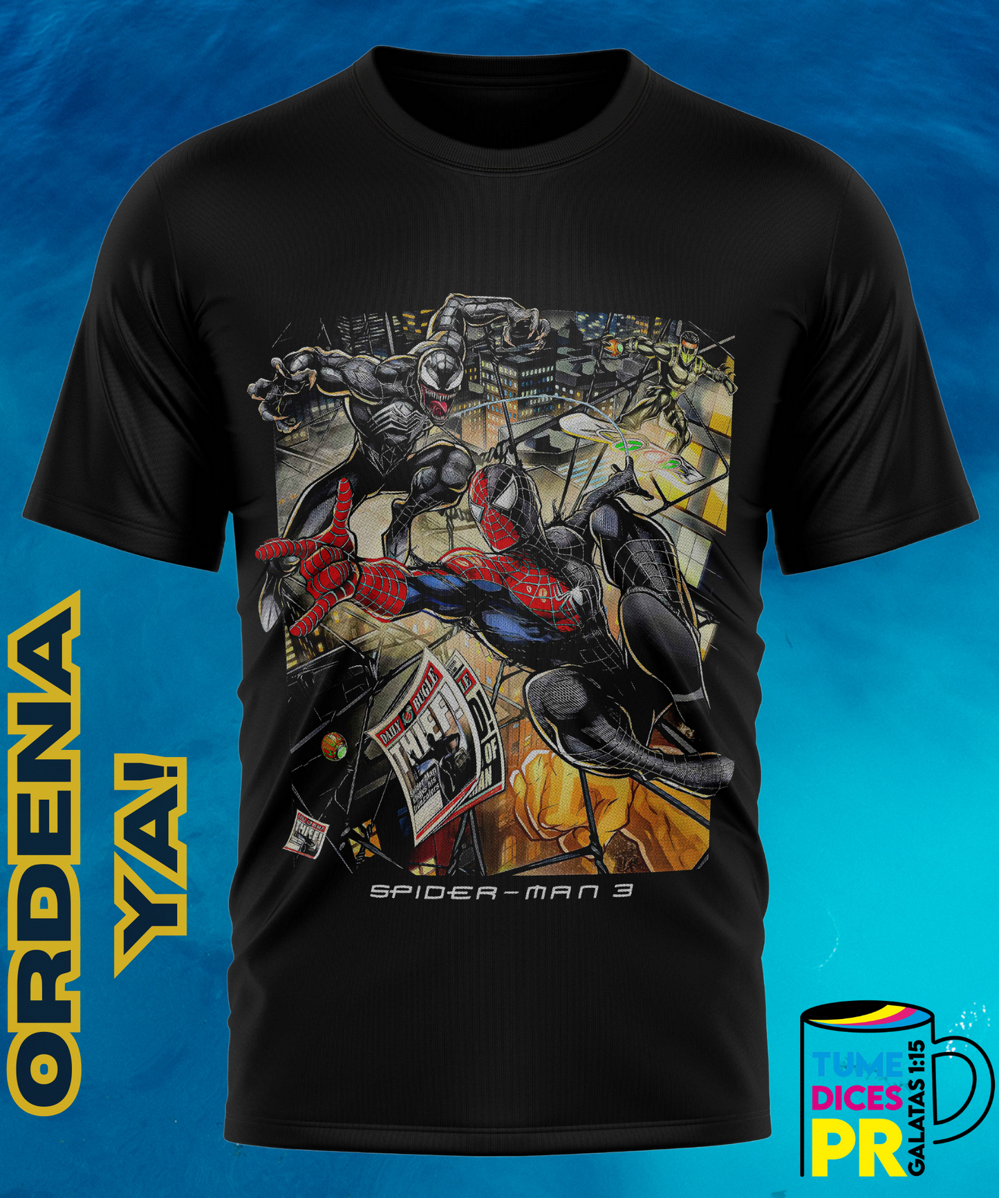 Camiseta semitono SPIDER-MAN 2