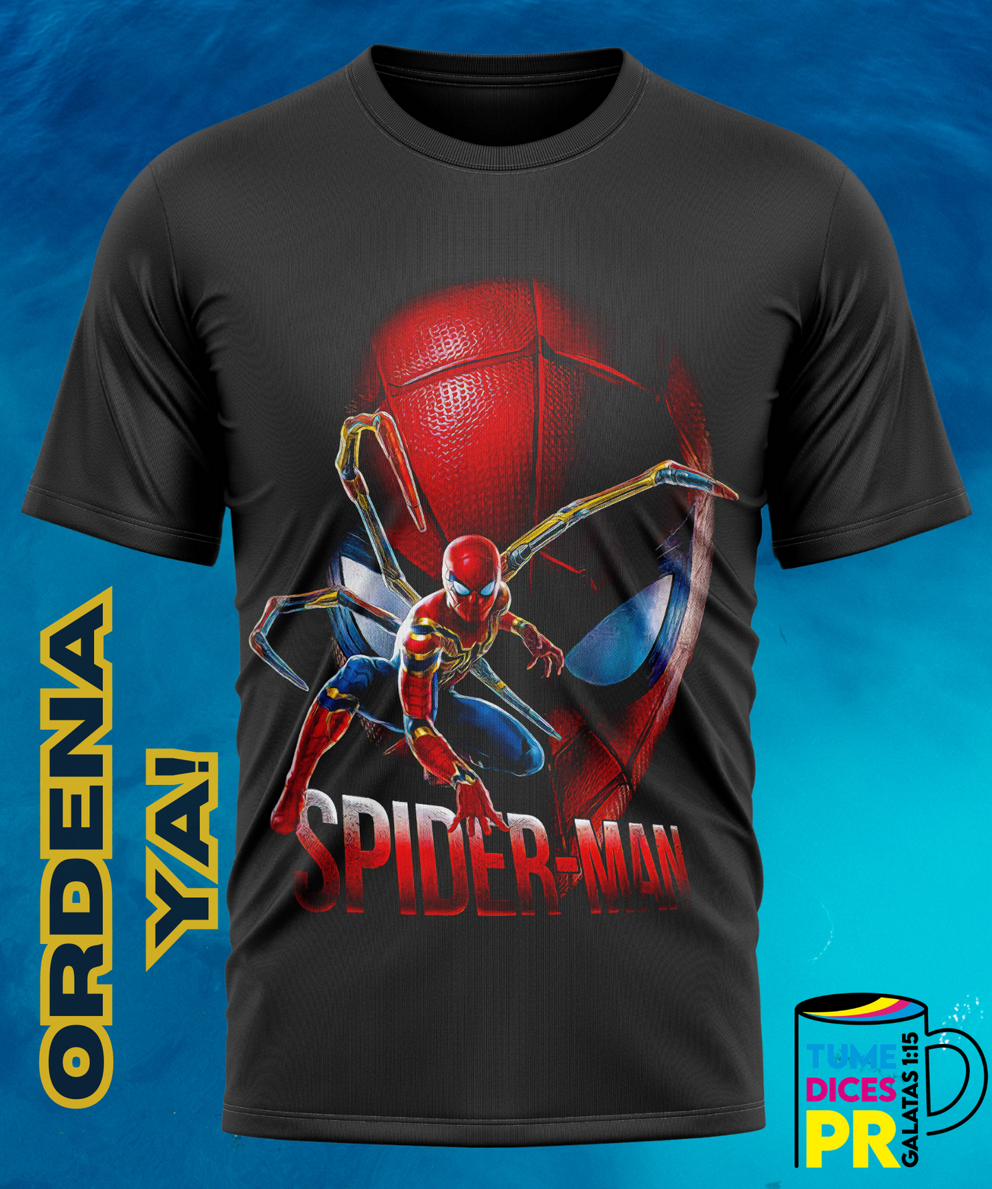 Camiseta semitono SPIDER-MAN