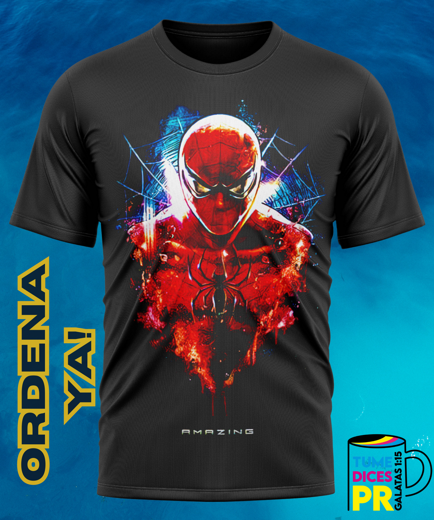 Camiseta semitono SPIDER-MAN