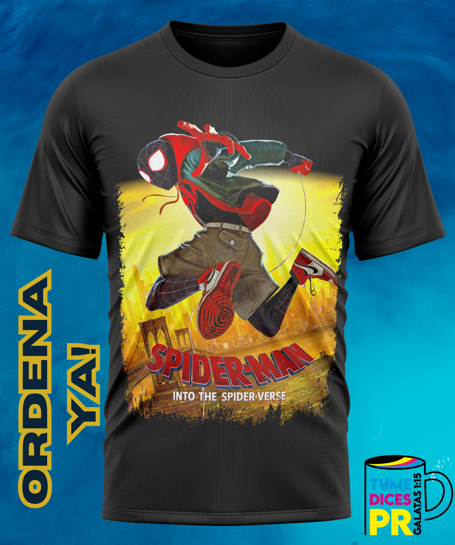Camiseta semitono SPIDER-MAN