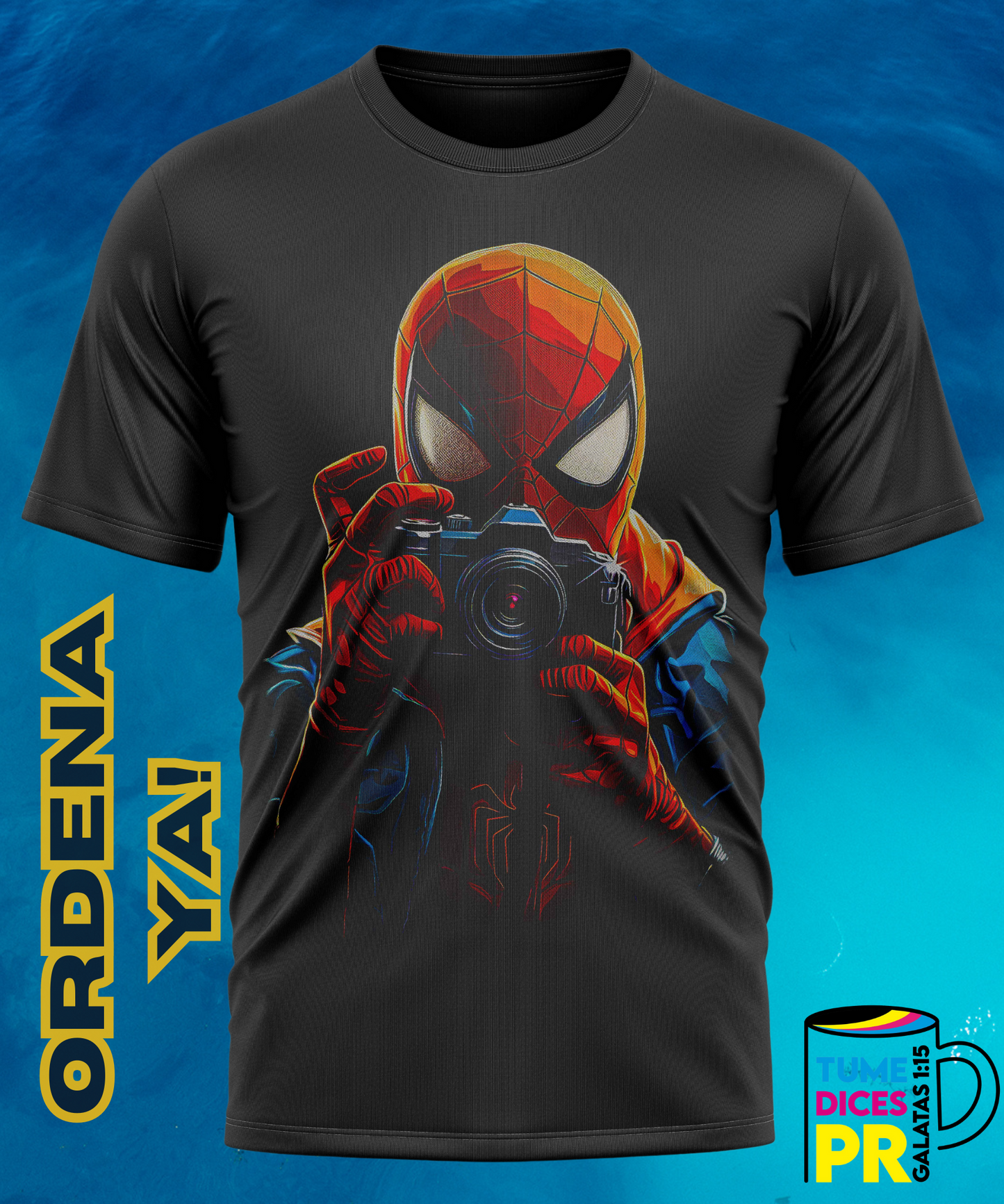 Camiseta semitono SPIDER-MAN