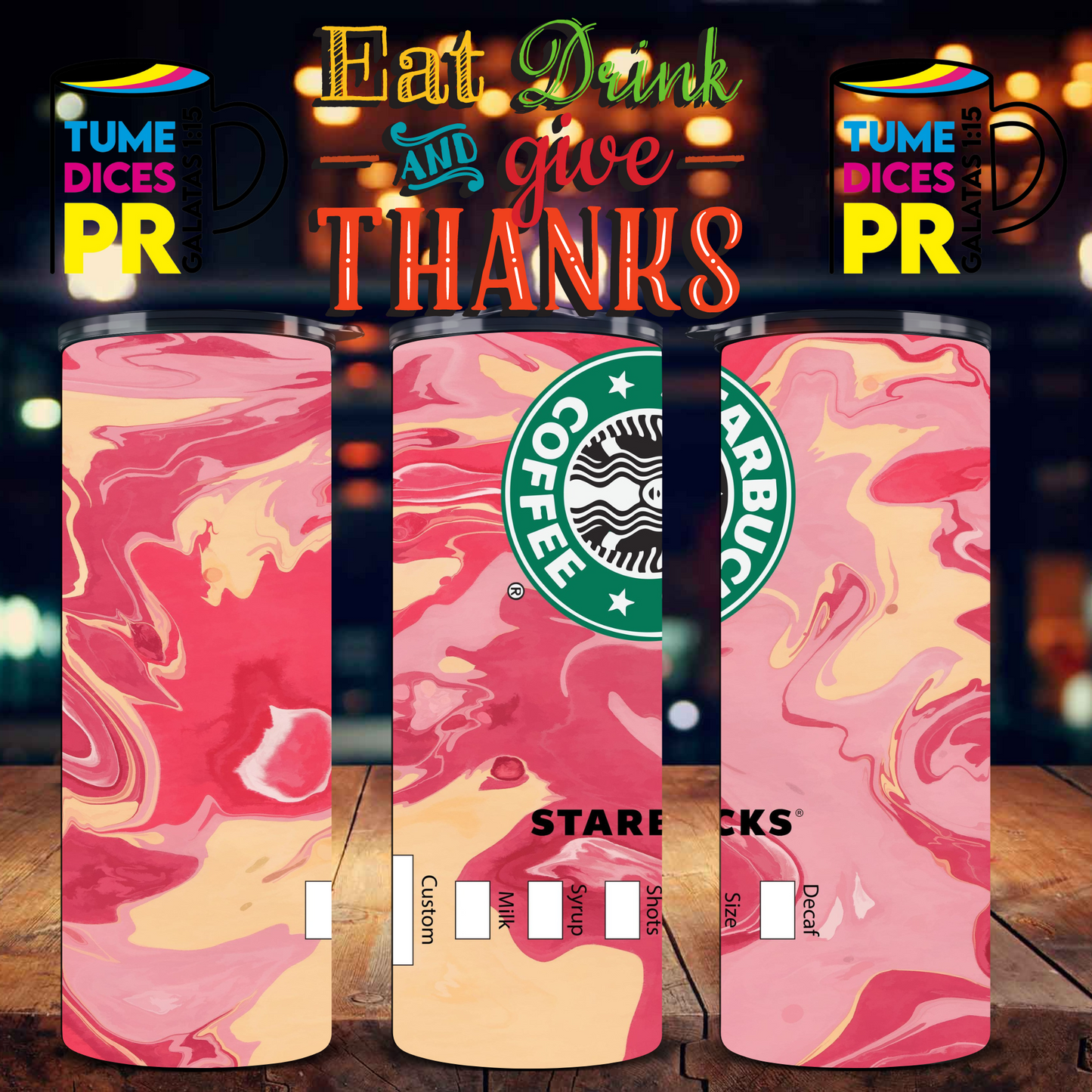 GROCERY 3 Skinny Tumbler