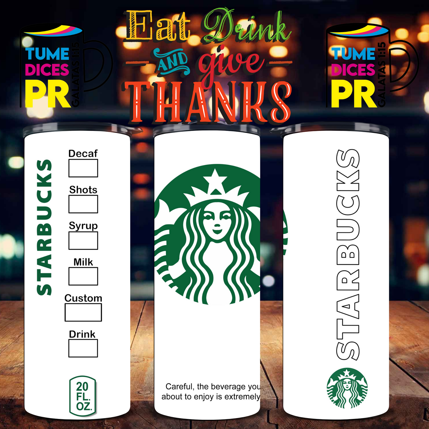 GROCERY 3 Skinny Tumbler