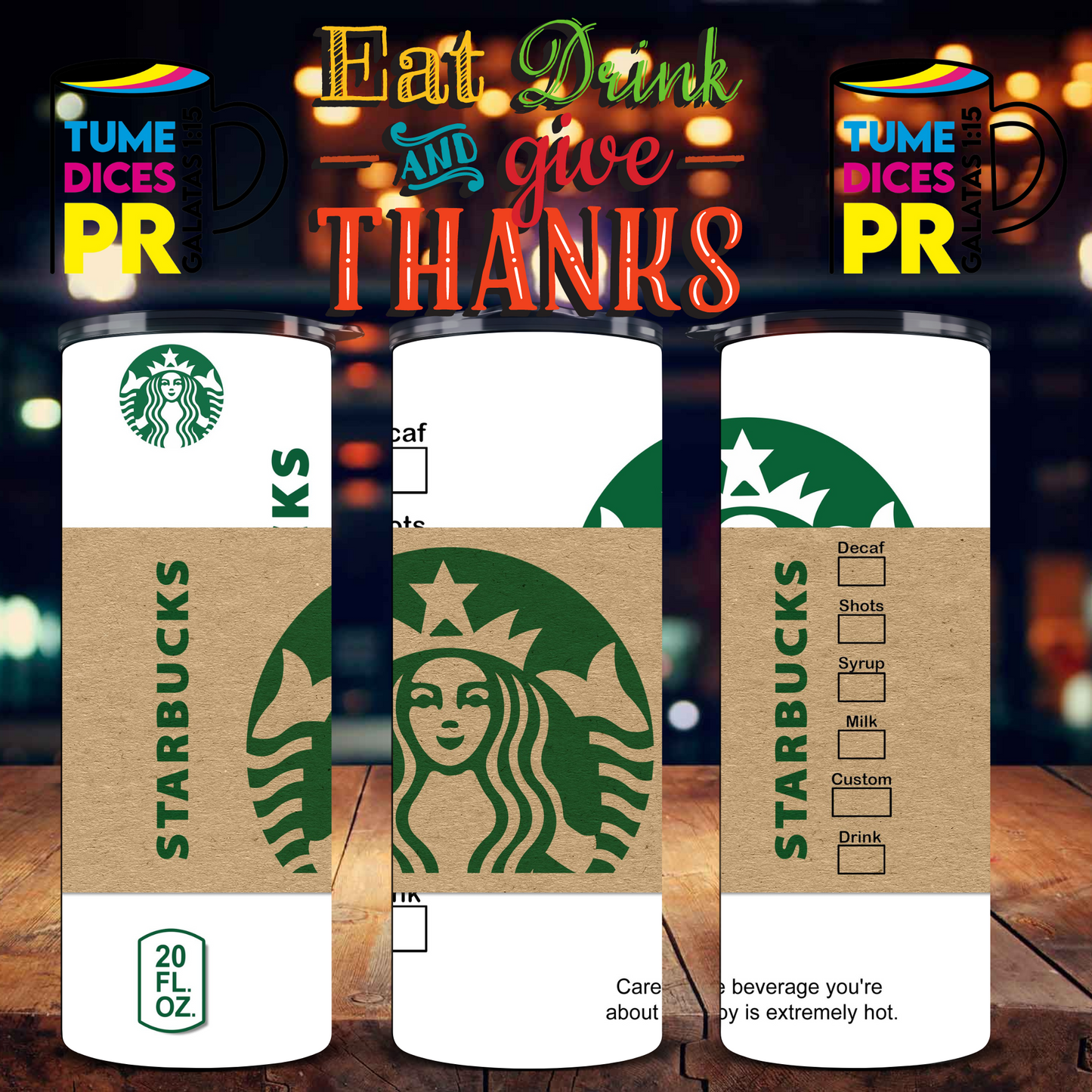 GROCERY 3 Skinny Tumbler