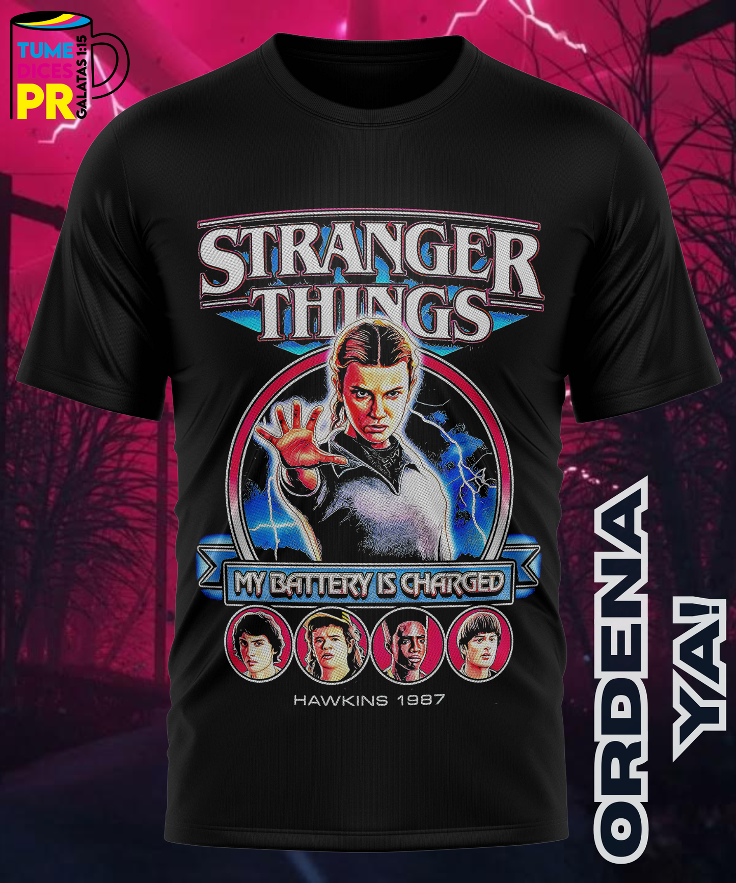 Camiseta STRANGER THINGS