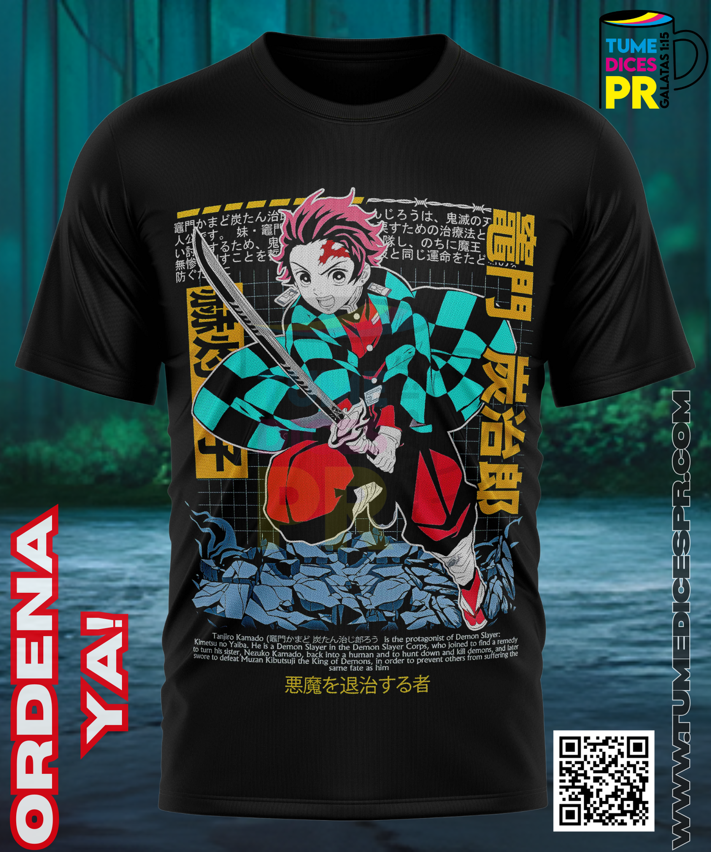 Camiseta Demon Slayer 2
