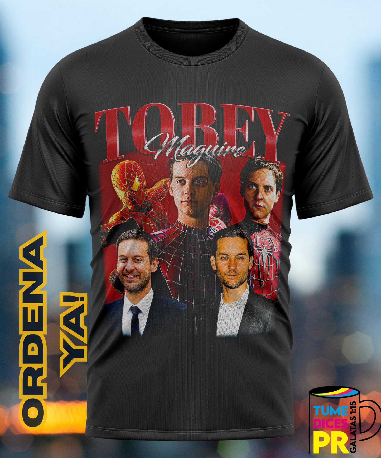 TOBEY MAGUIRE Camiseta