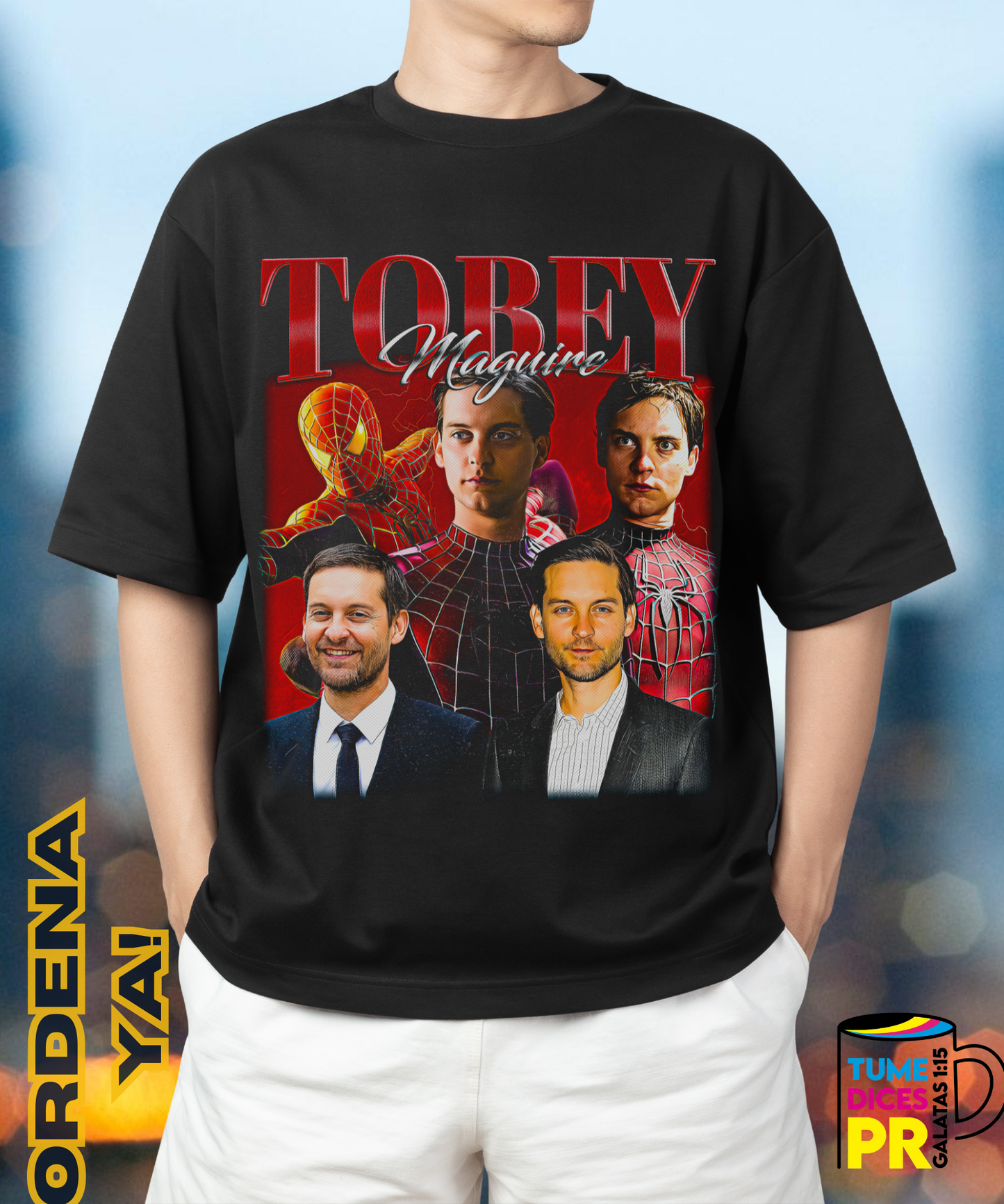 TOBEY MAGUIRE Camiseta
