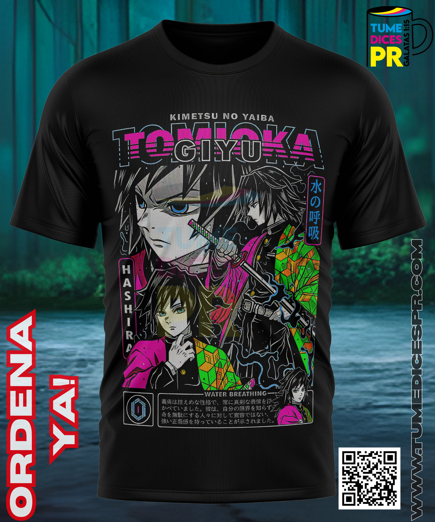 Camiseta Demon Slayer 2