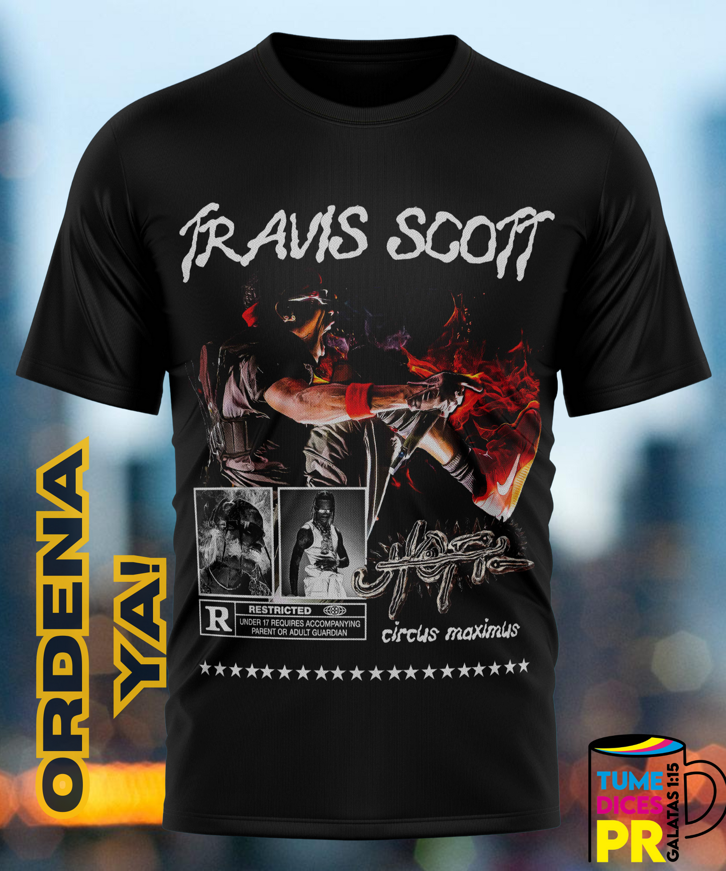 TRAVIS SCOTT Camiseta