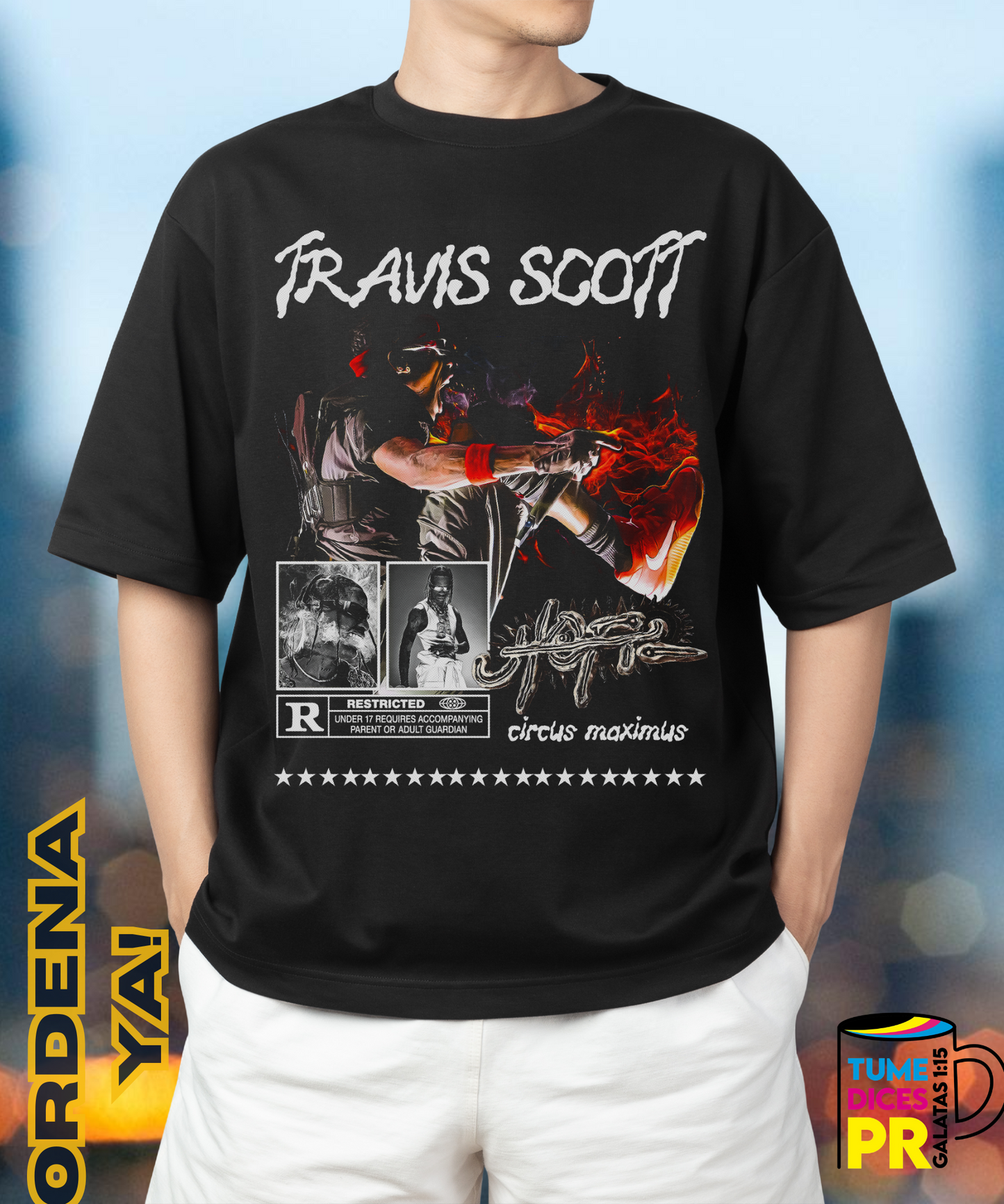 TRAVIS SCOTT Camiseta