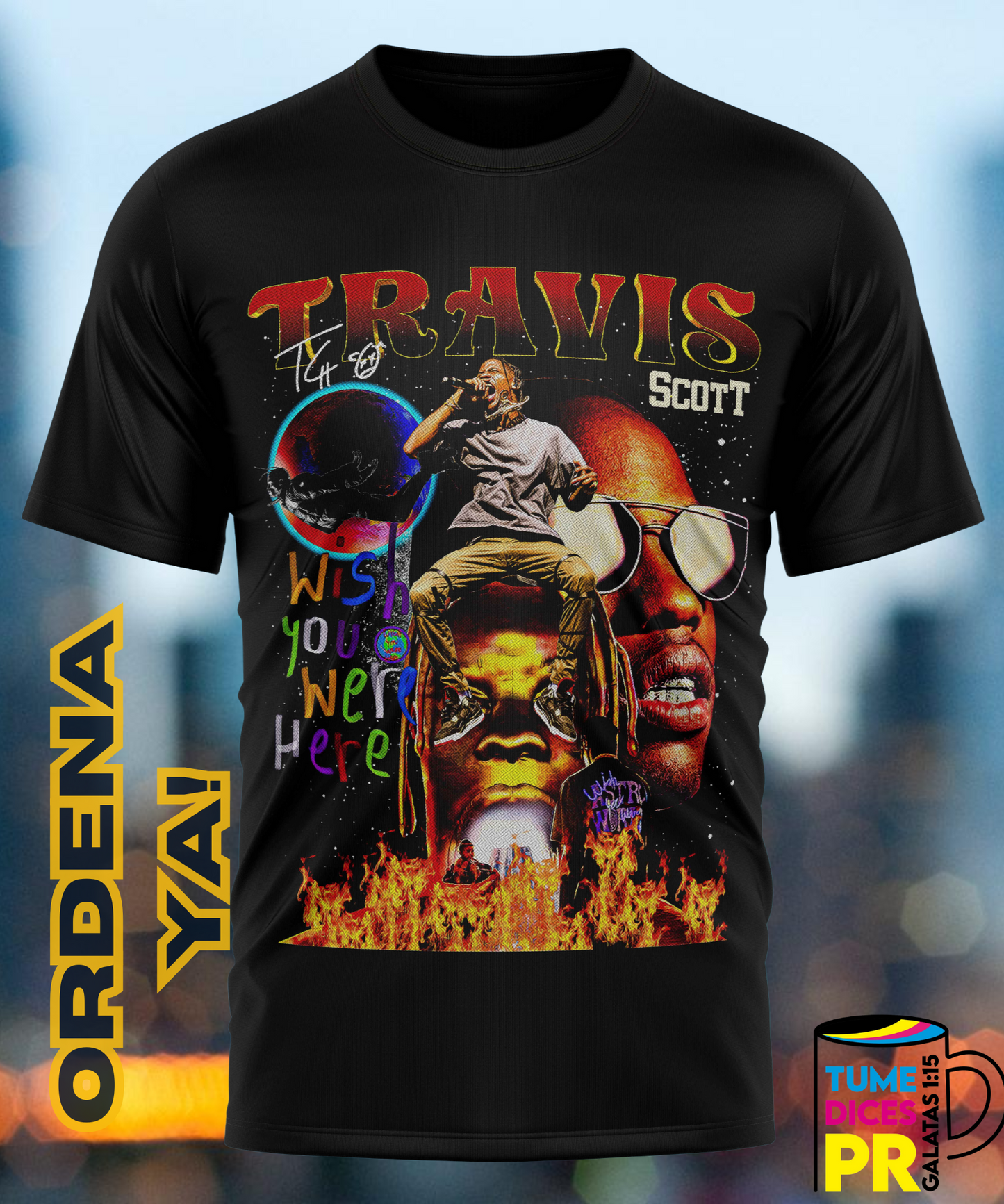 TRAVIS SCOTT Camiseta