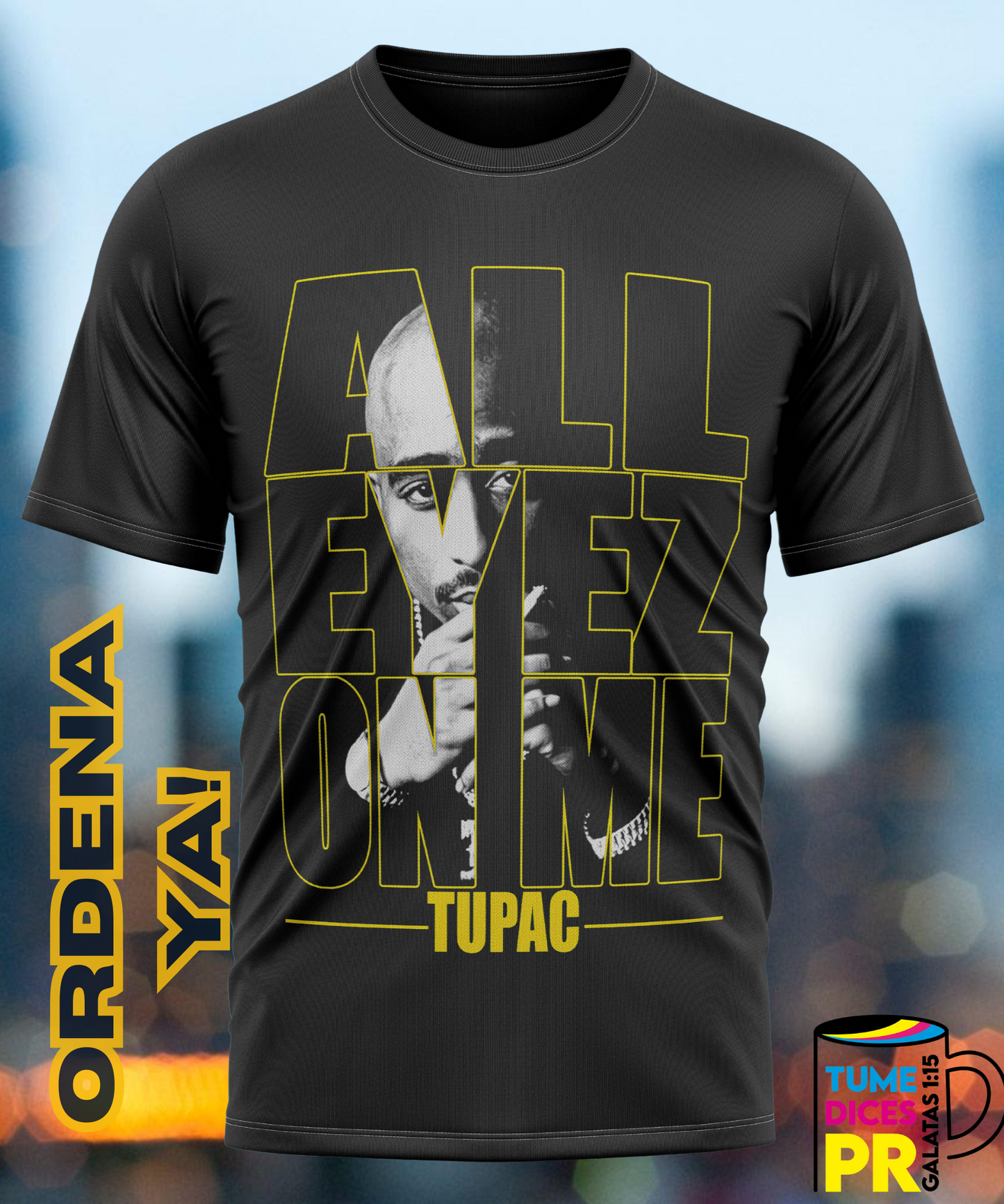 TUPAC Camiseta