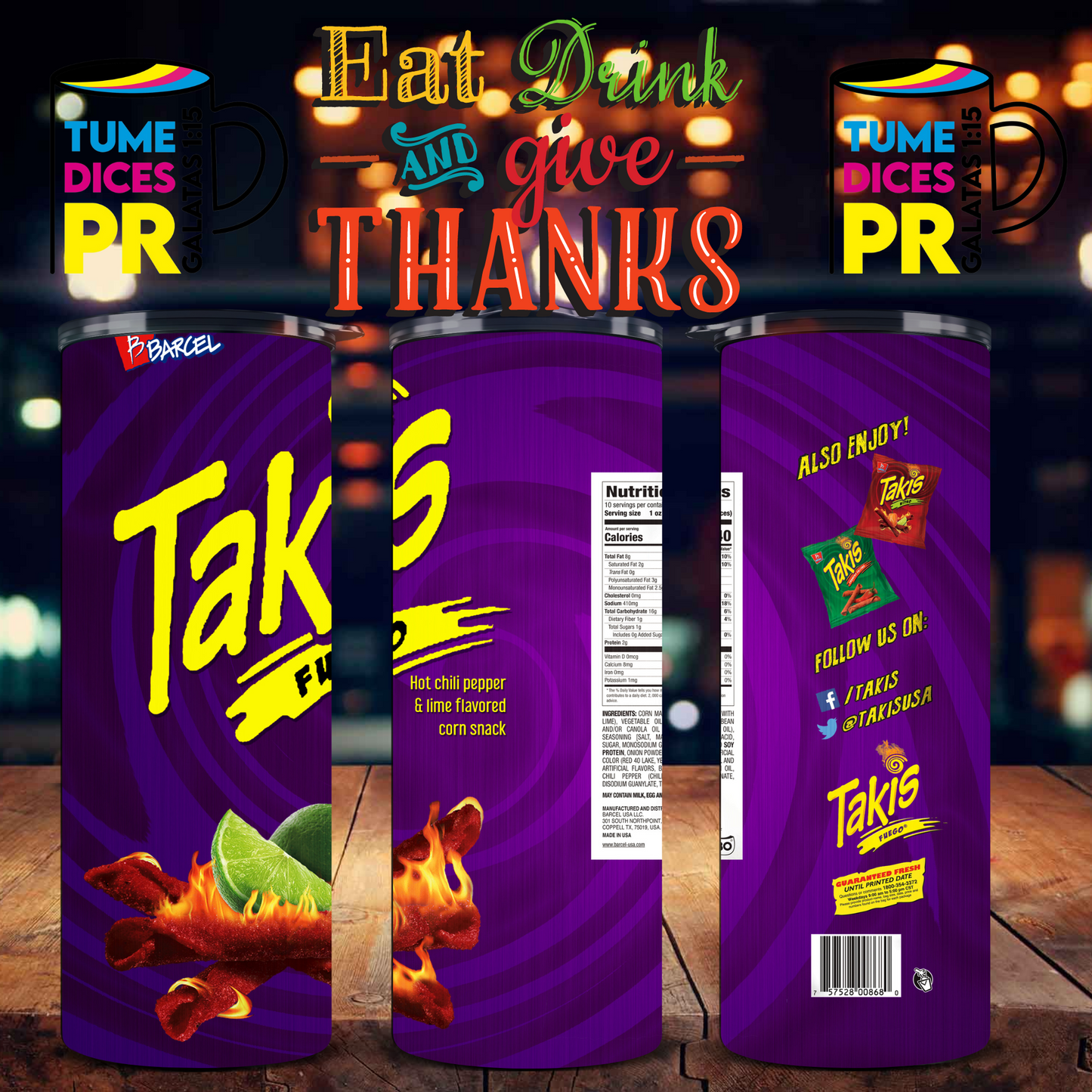 GROCERY 3 Skinny Tumbler