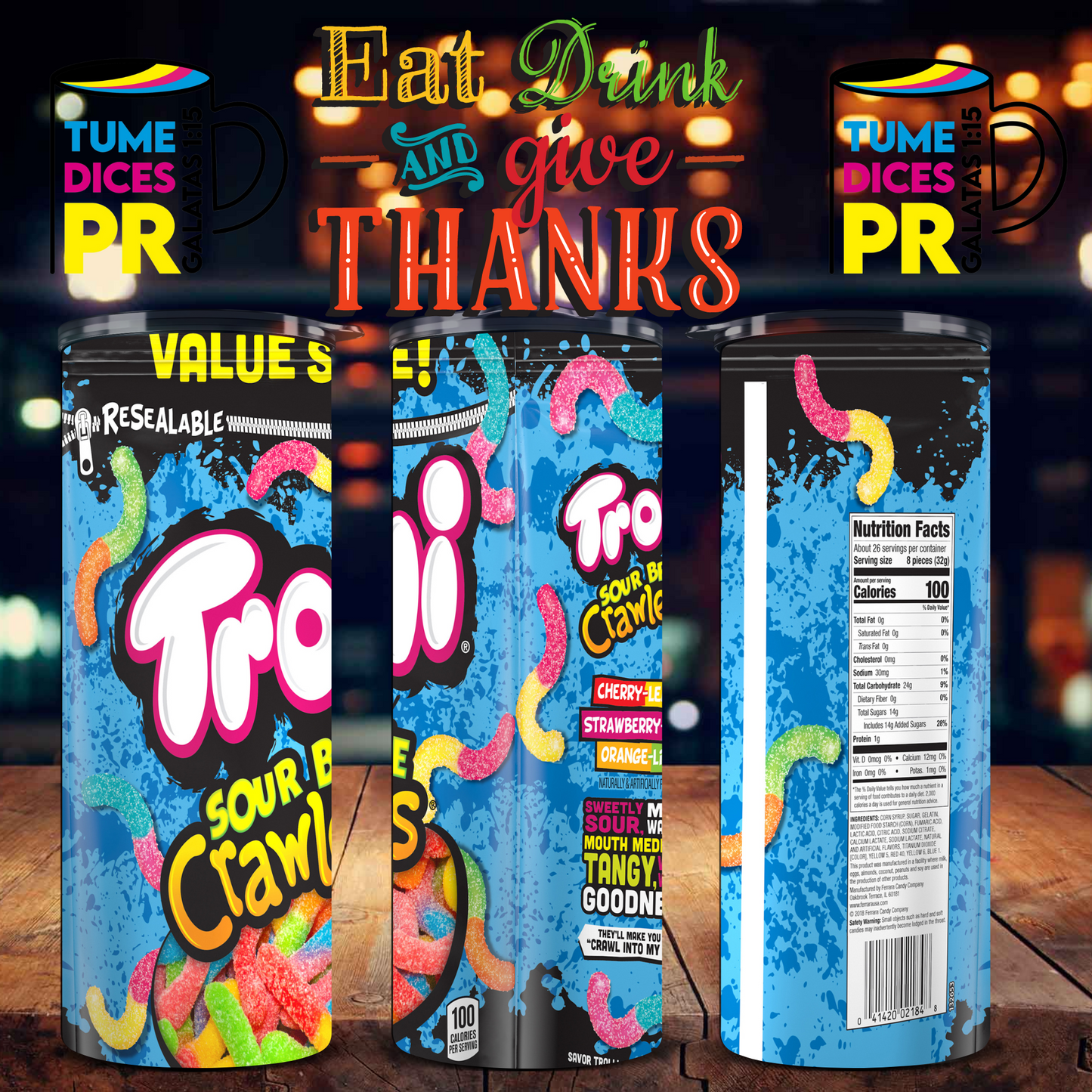 GROCERY 3 Skinny Tumbler