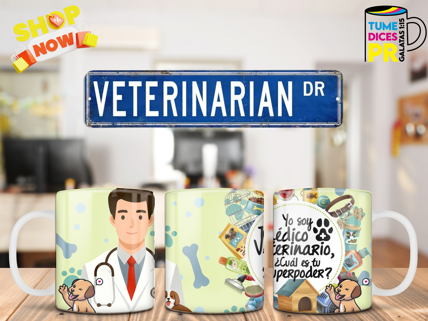 Taza VETERINARIO