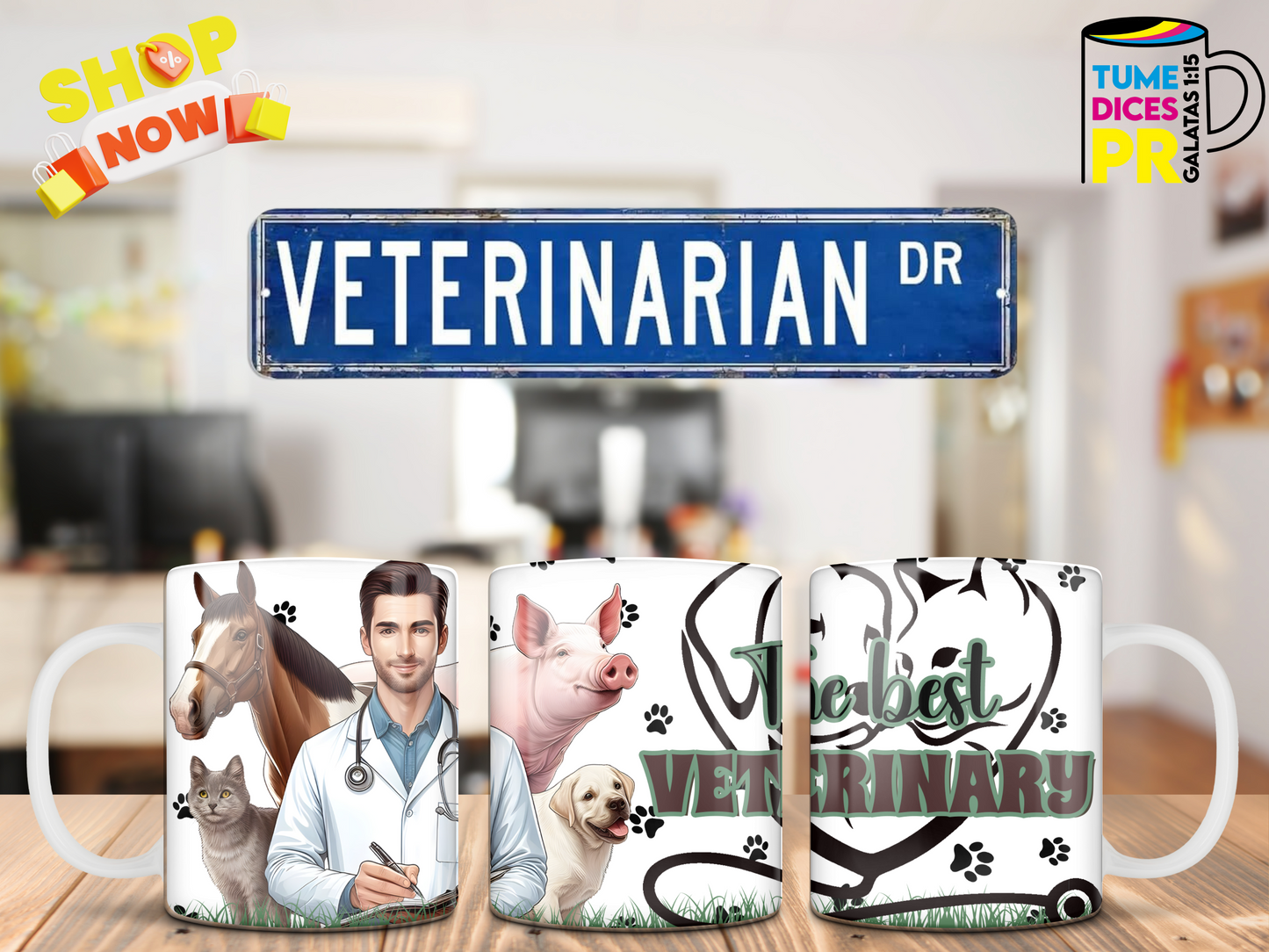 Taza VETERINARIO