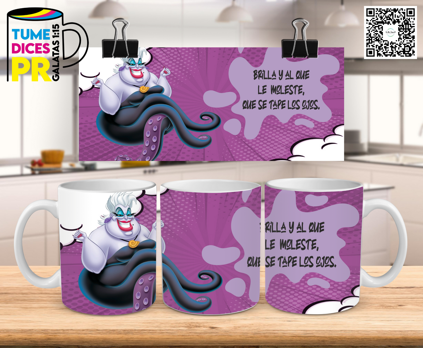 Taza Villanas Positivas