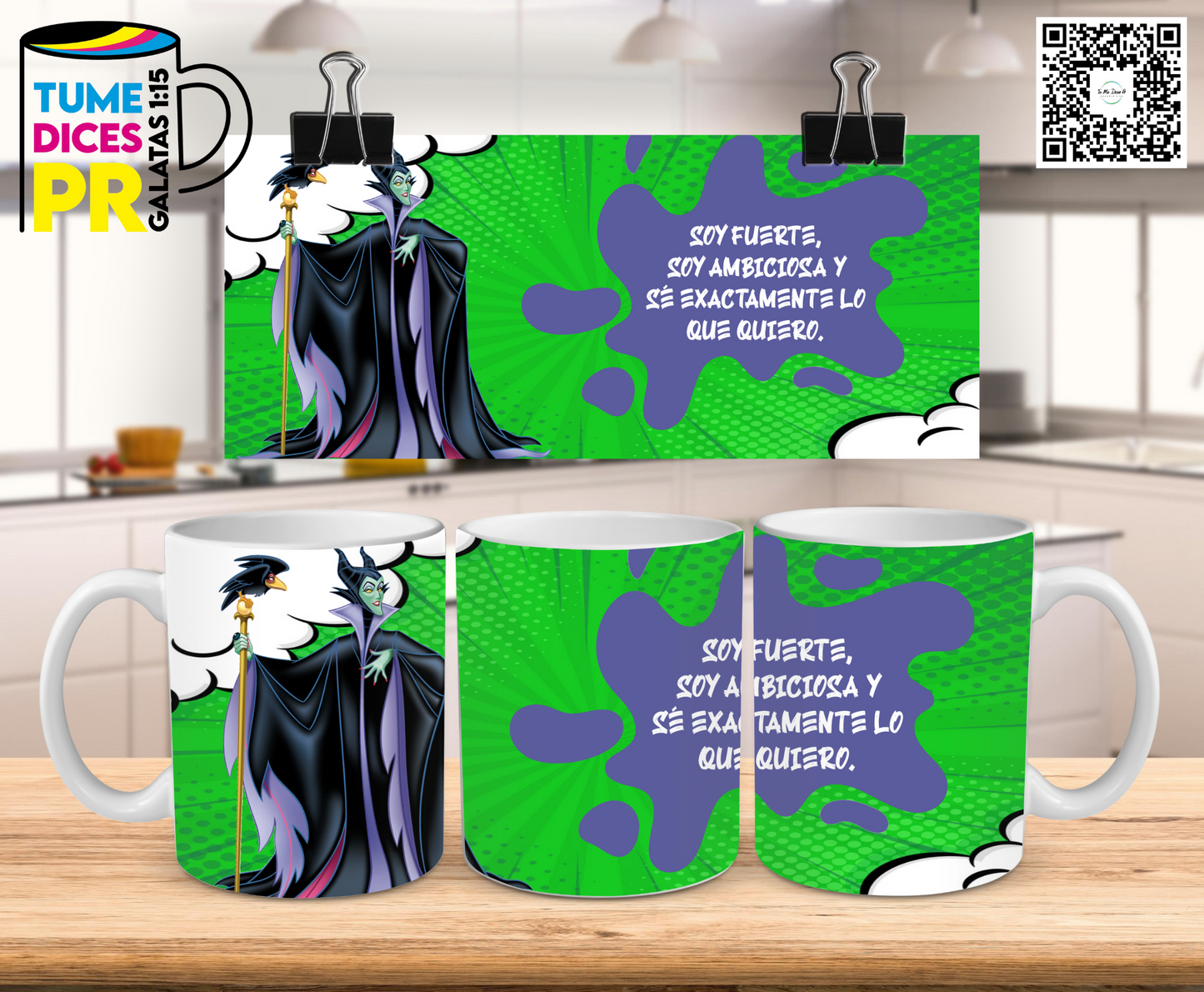 Taza Villanas Positivas