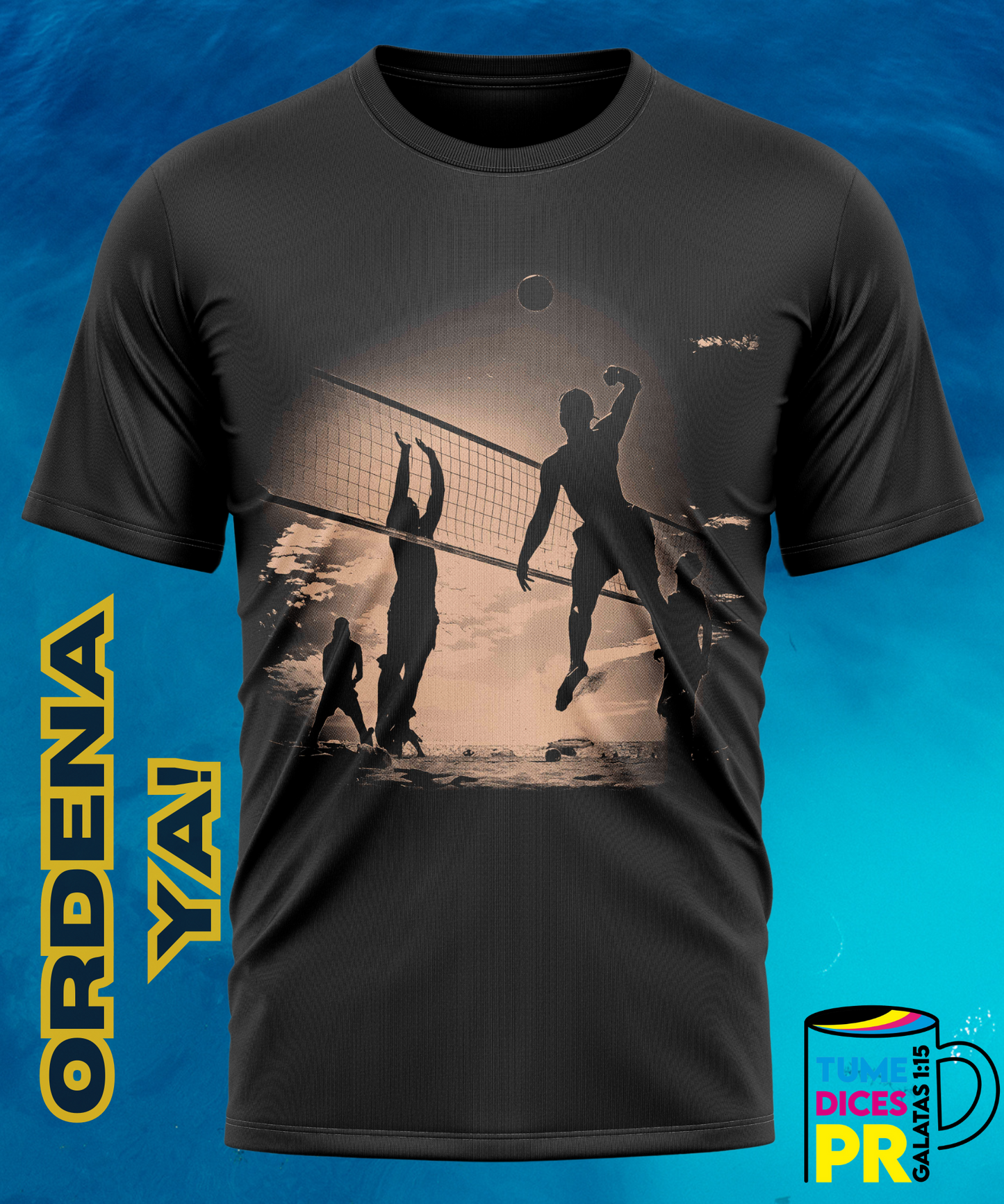 Camiseta semitono VOLLEYBALL