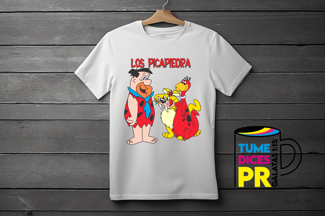 Camiseta Los Picapiedras