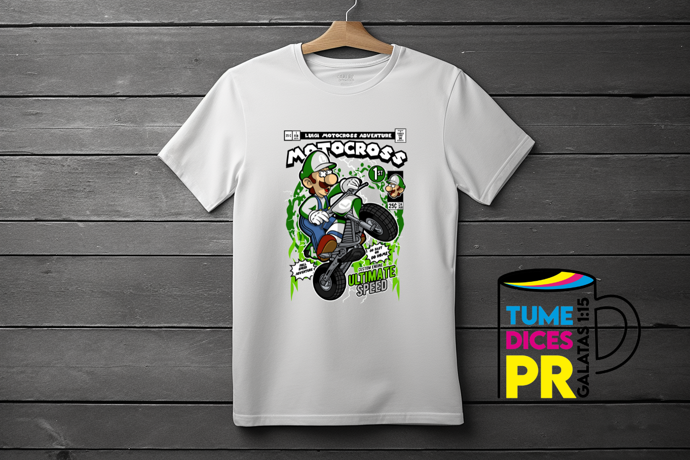 Camiseta LUIGI MOTOCROSS